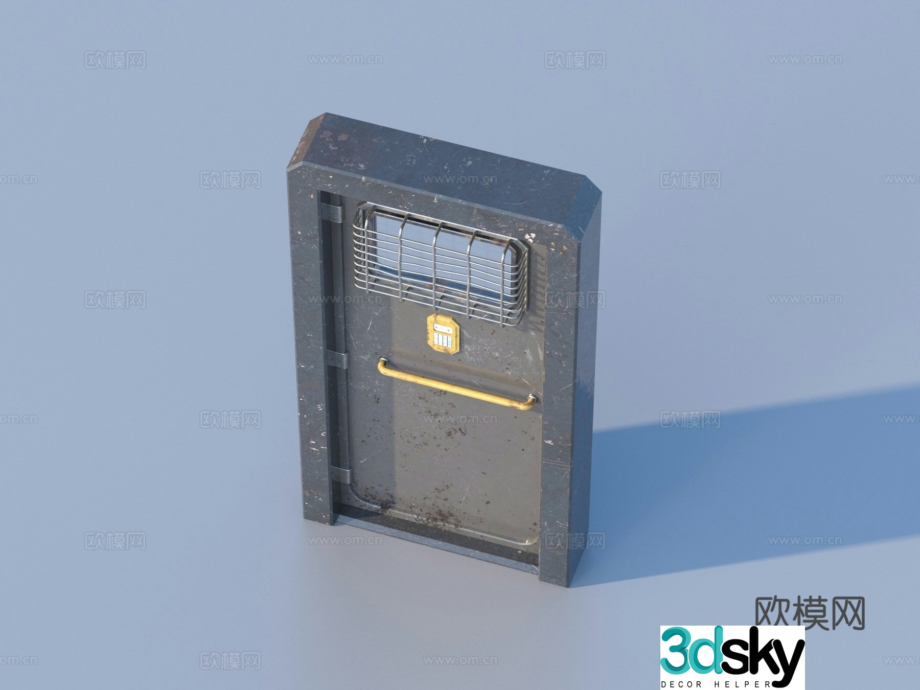 Door Iron Door Door 3D Model