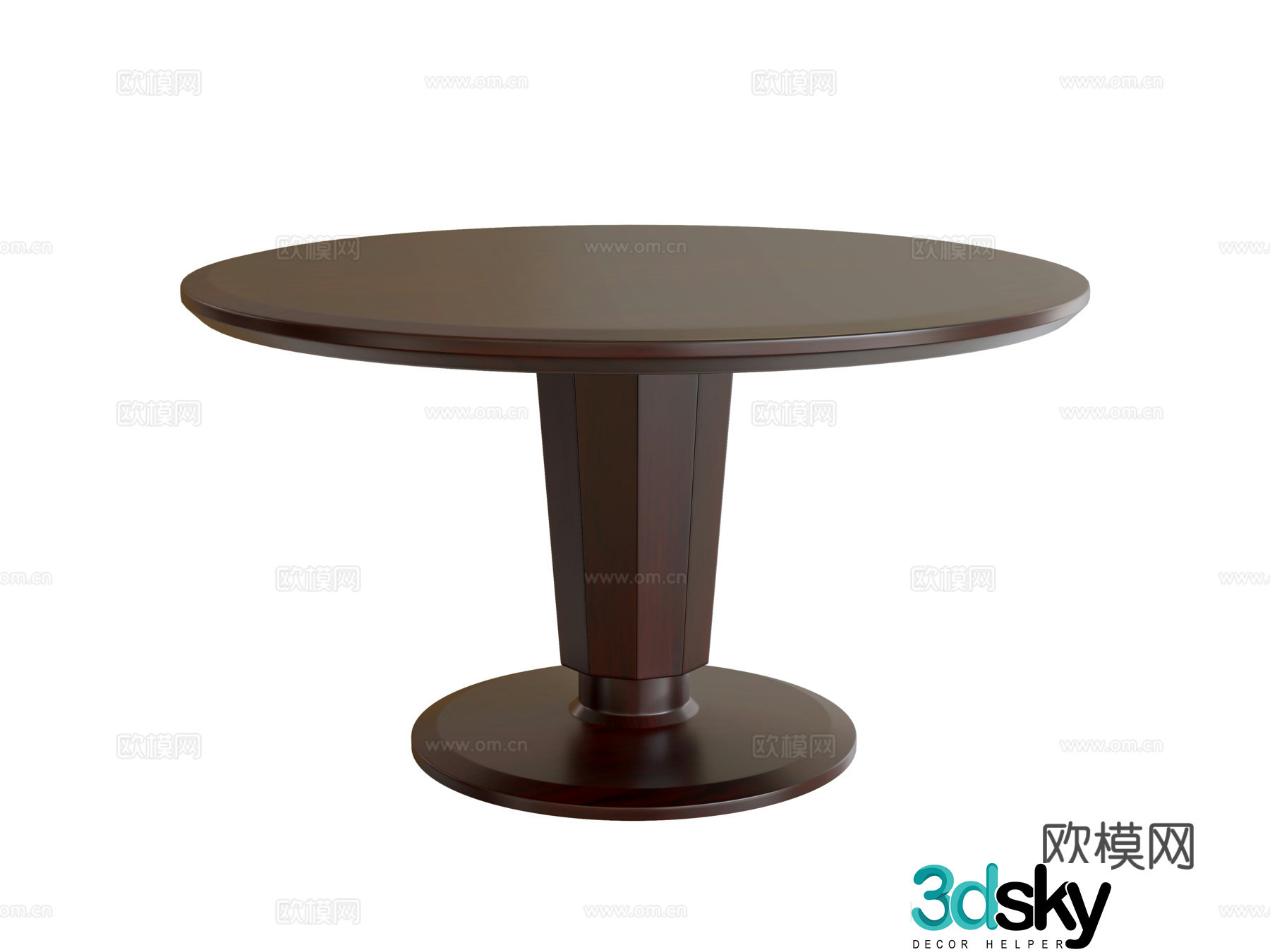 Dining table 3d model