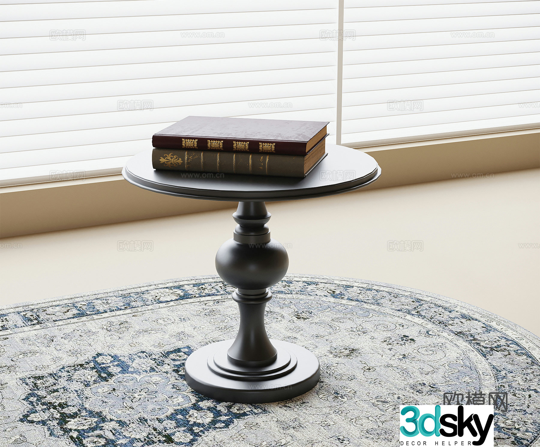Modern side angle 3D model