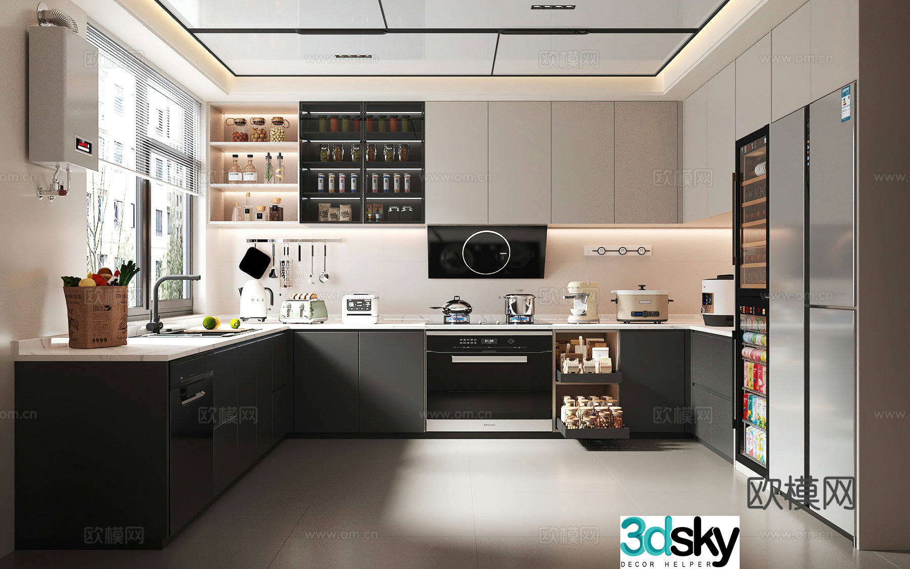 Kitchen Cabinet Kitchen Design Cabinet Design Kitchen Cabinet 3D Model