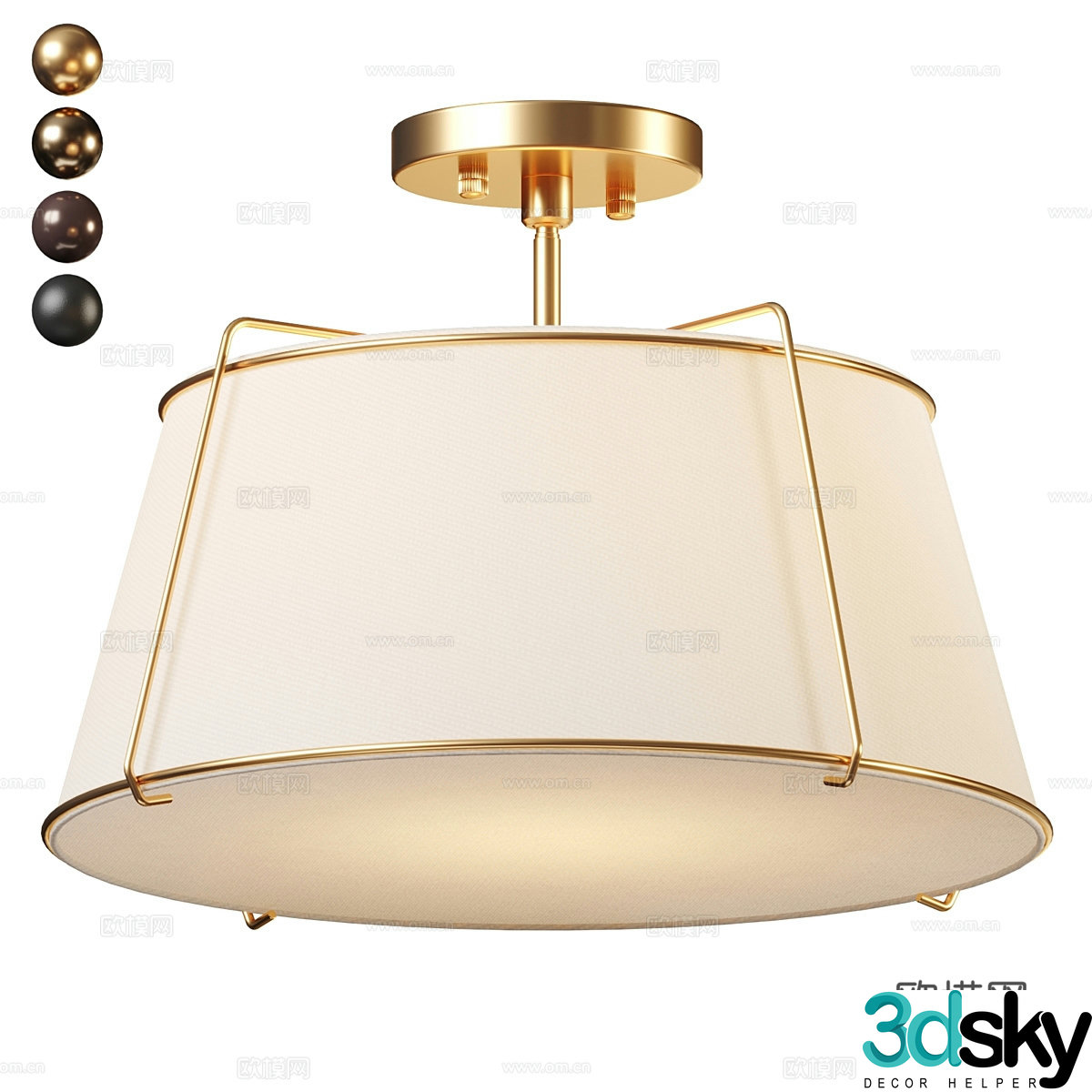 Ceiling light 3d model