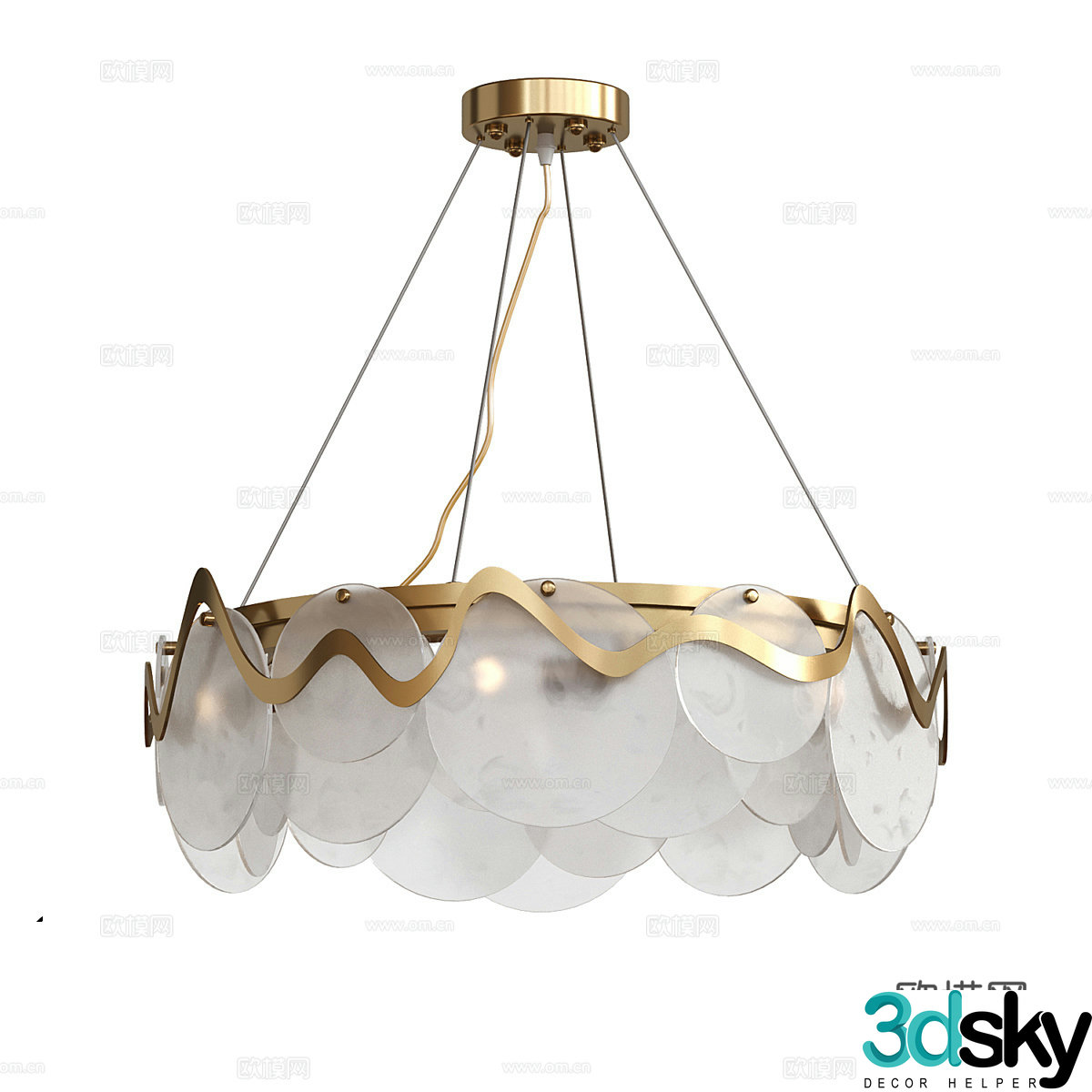 Chandelier 3d model