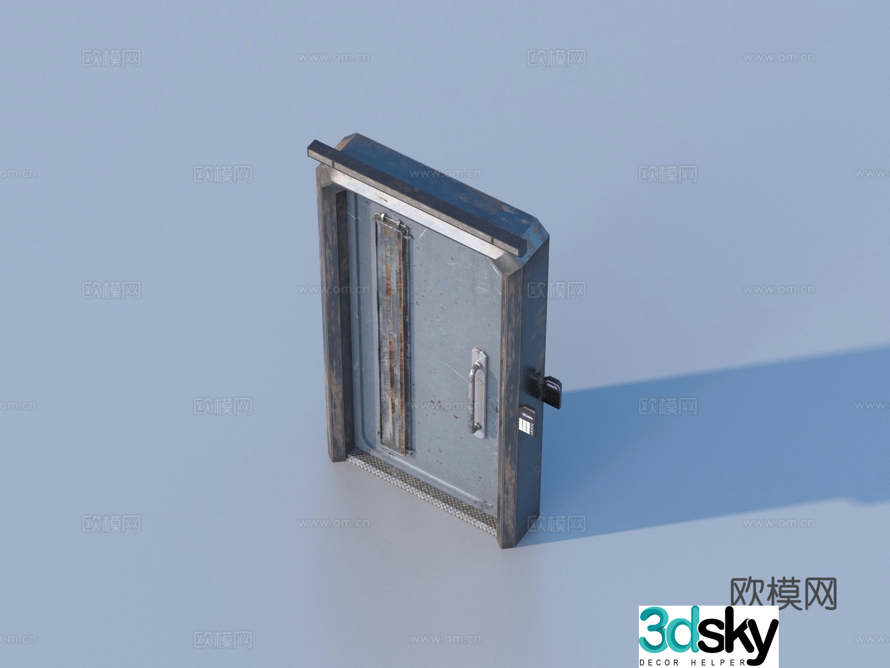 Door Iron Door Door 3D Model