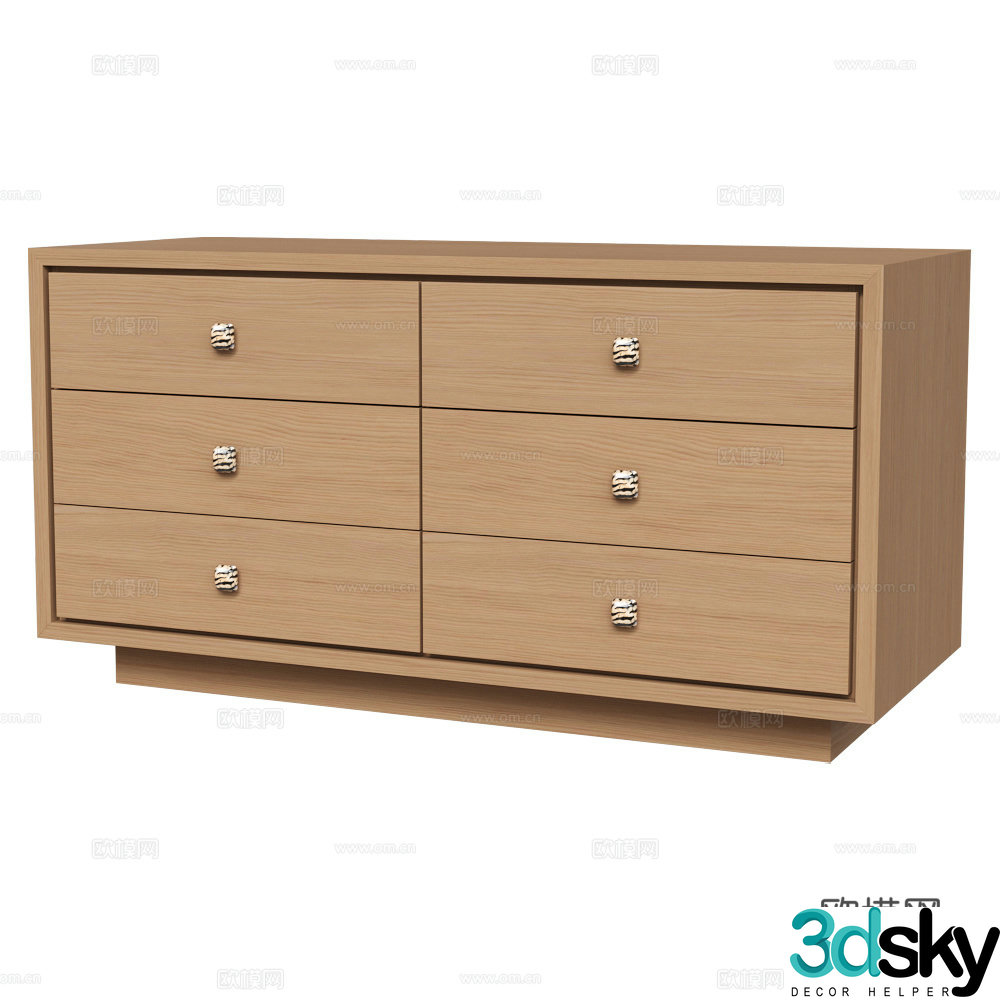 Side cabinet 3D model