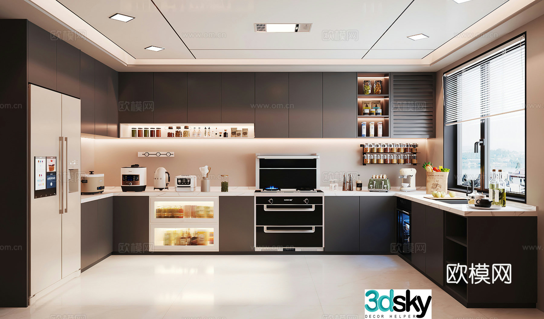Kitchen Cabinet Kitchen Design Cabinet Design Kitchen Cabinet 3D Model