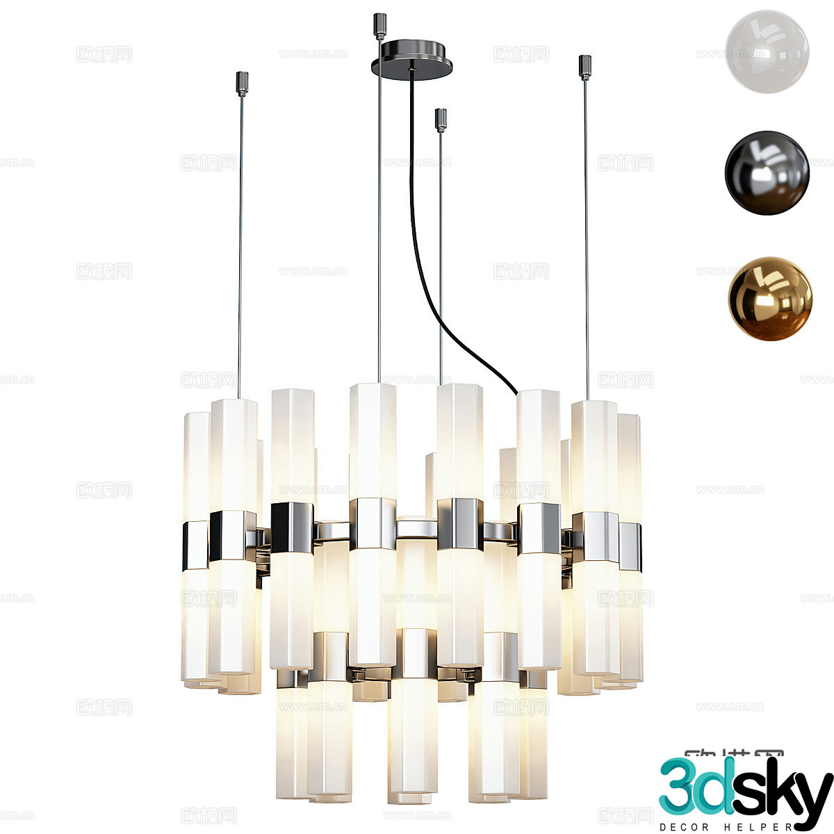 Chandelier 3d model