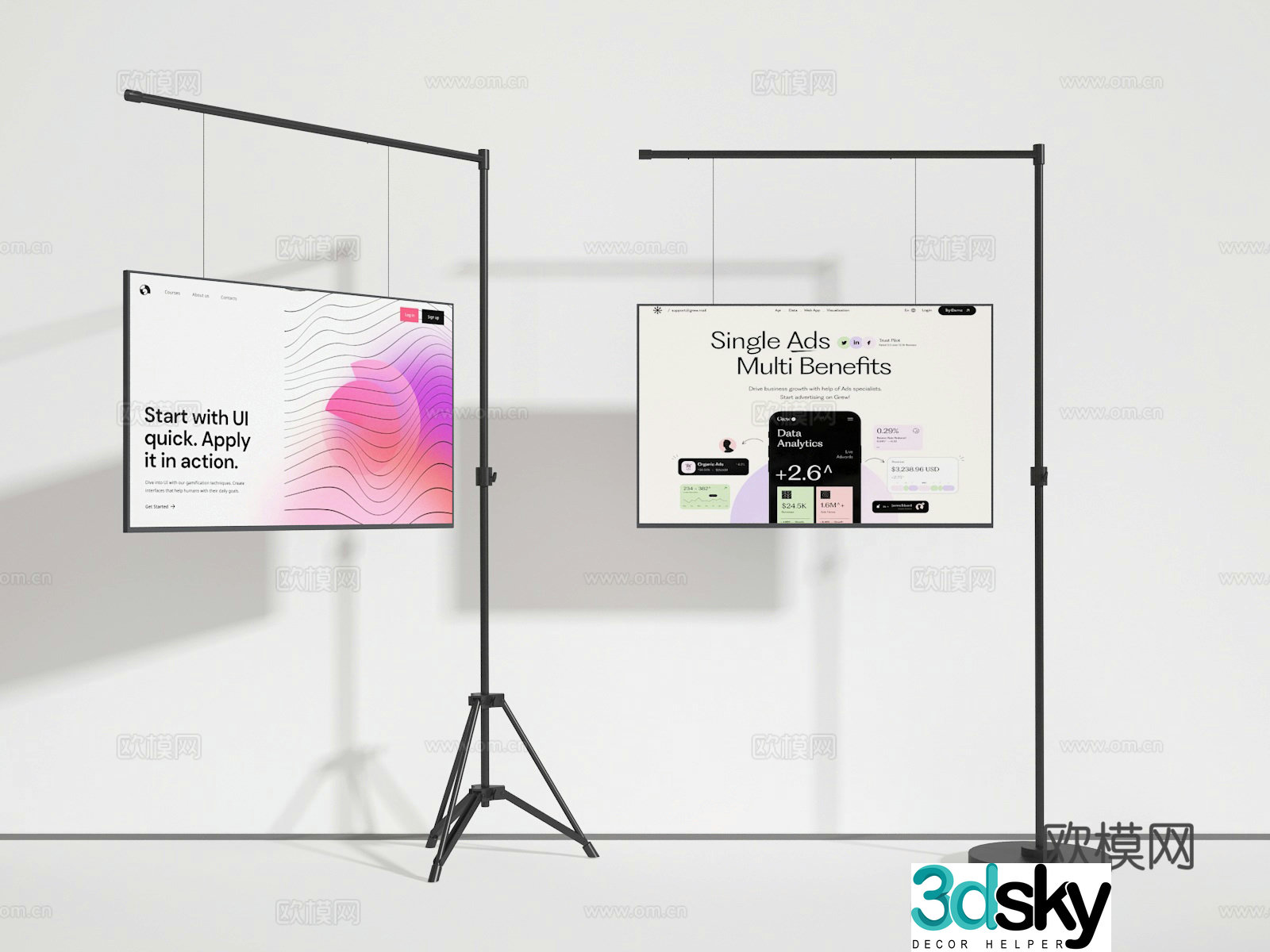 TV stand 3d model