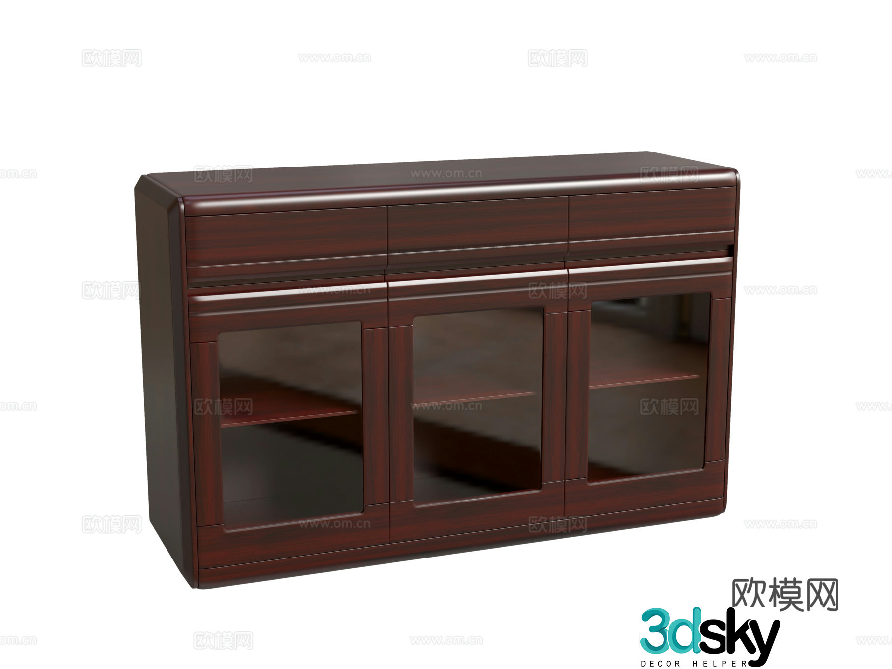 New Chinese sideboard 3D model
