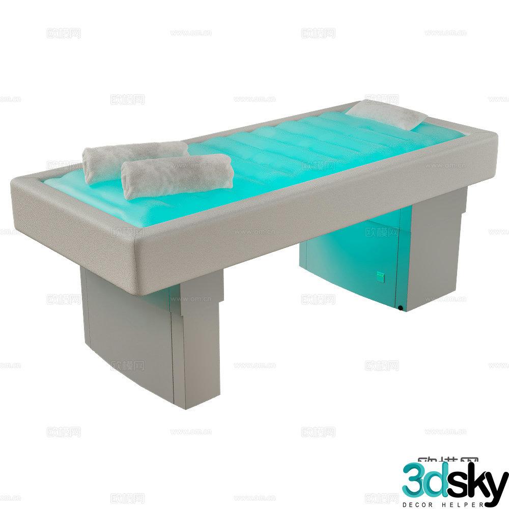 Beauty bed 3d model