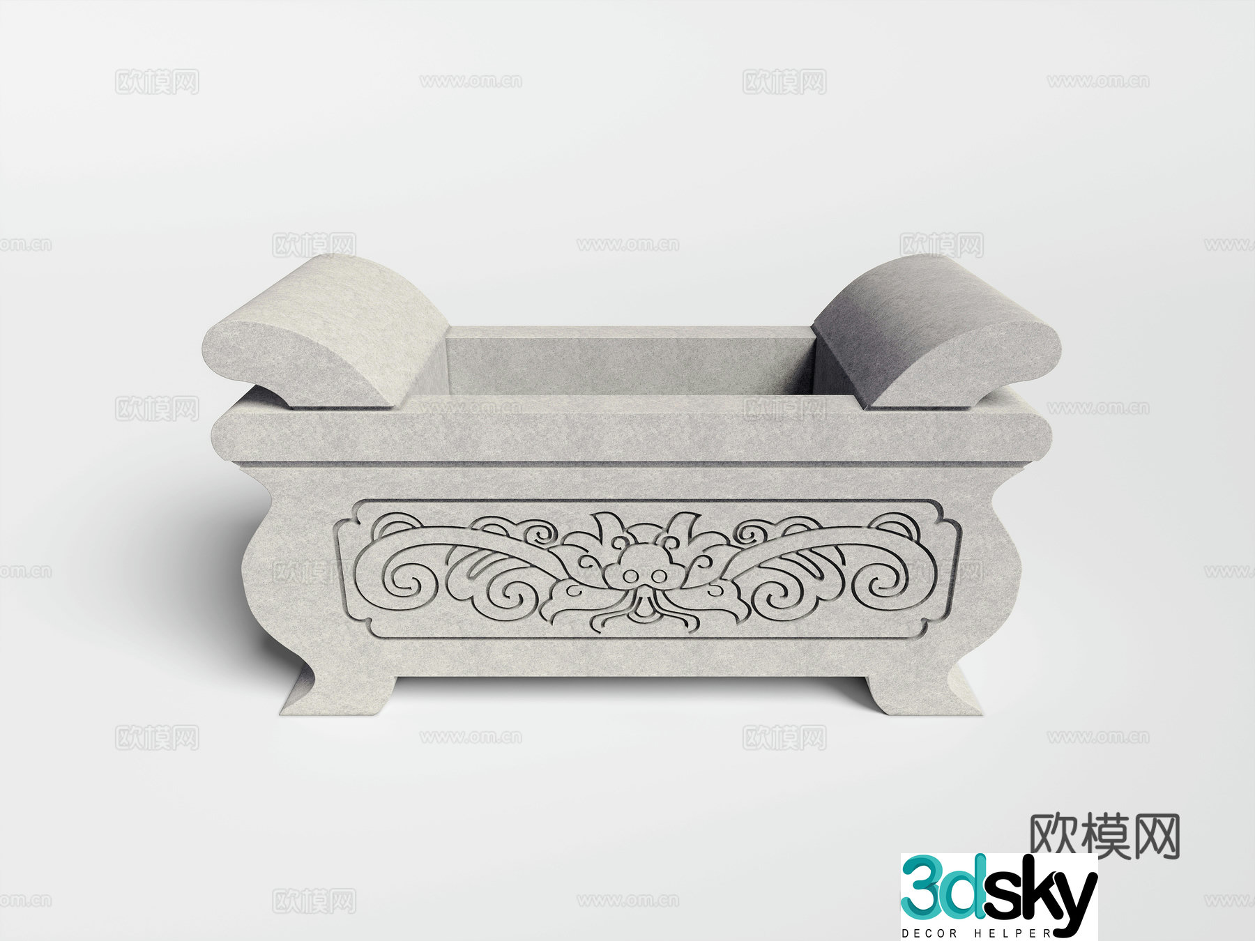 New Chinese incense burner 3D model
