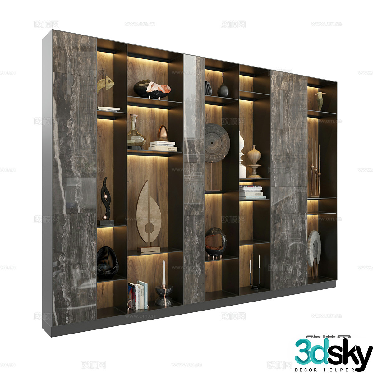 Decorative cabinet cabinet cabinet 3d model