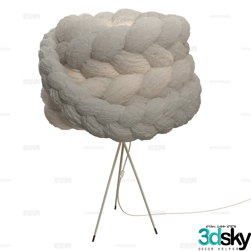 Modern Wasabi Table Lamp 3D Model