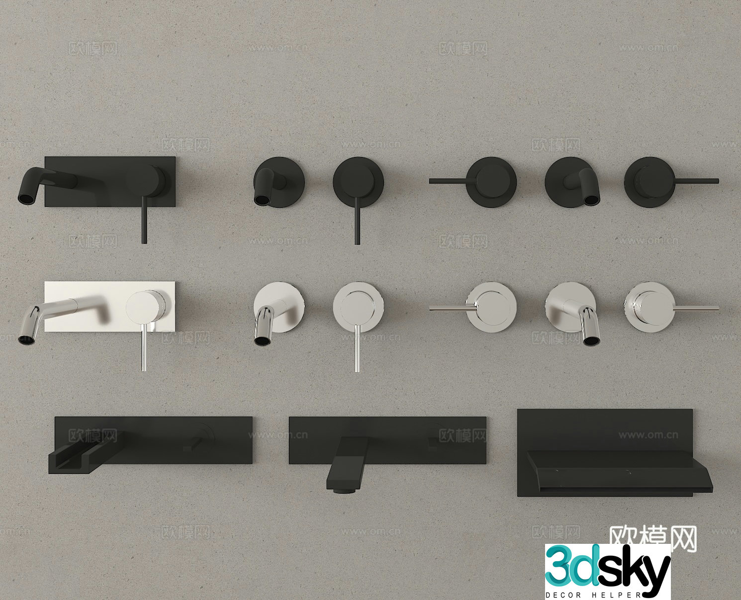 Faucet 3D model
