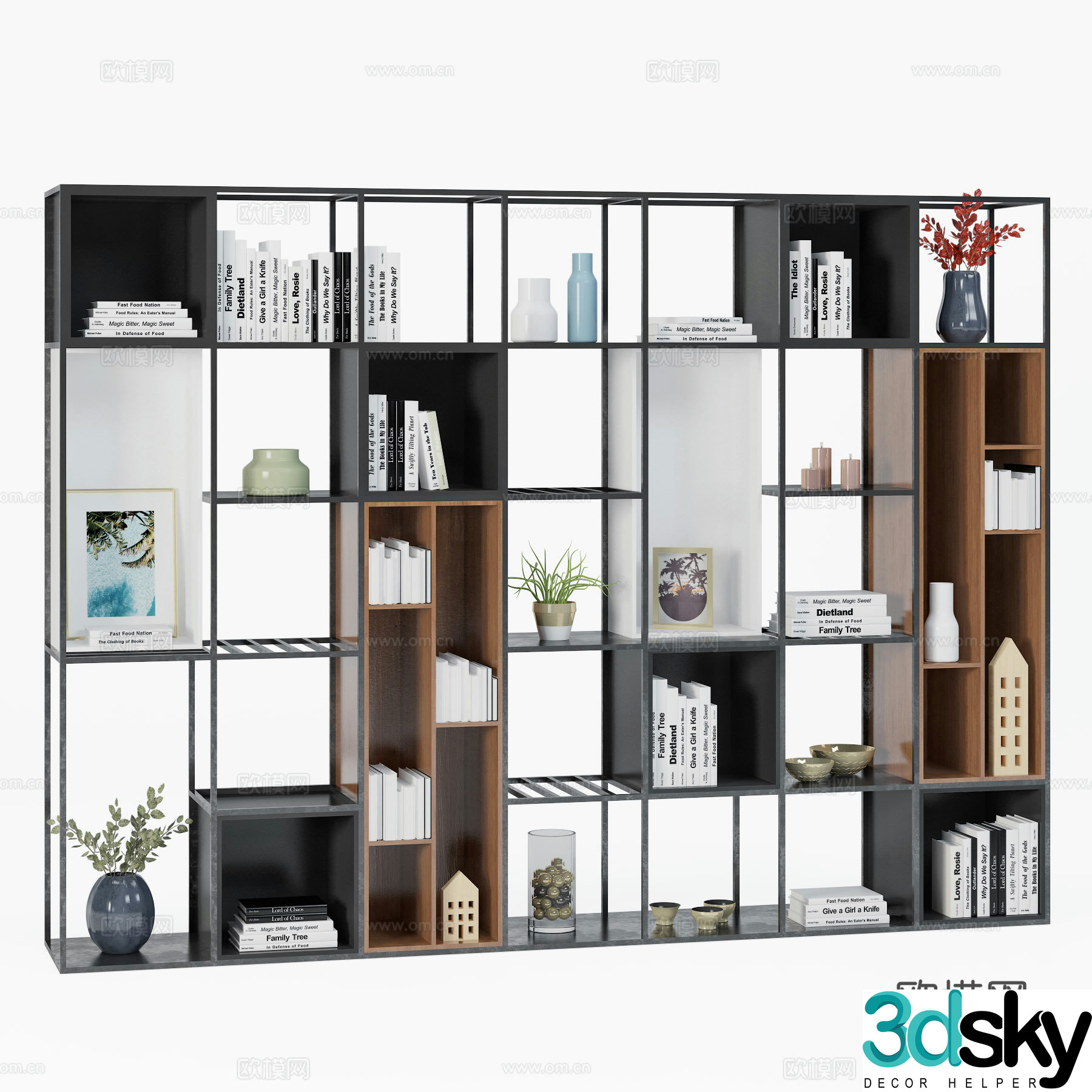 Decorative cabinet cabinet cabinet 3d model