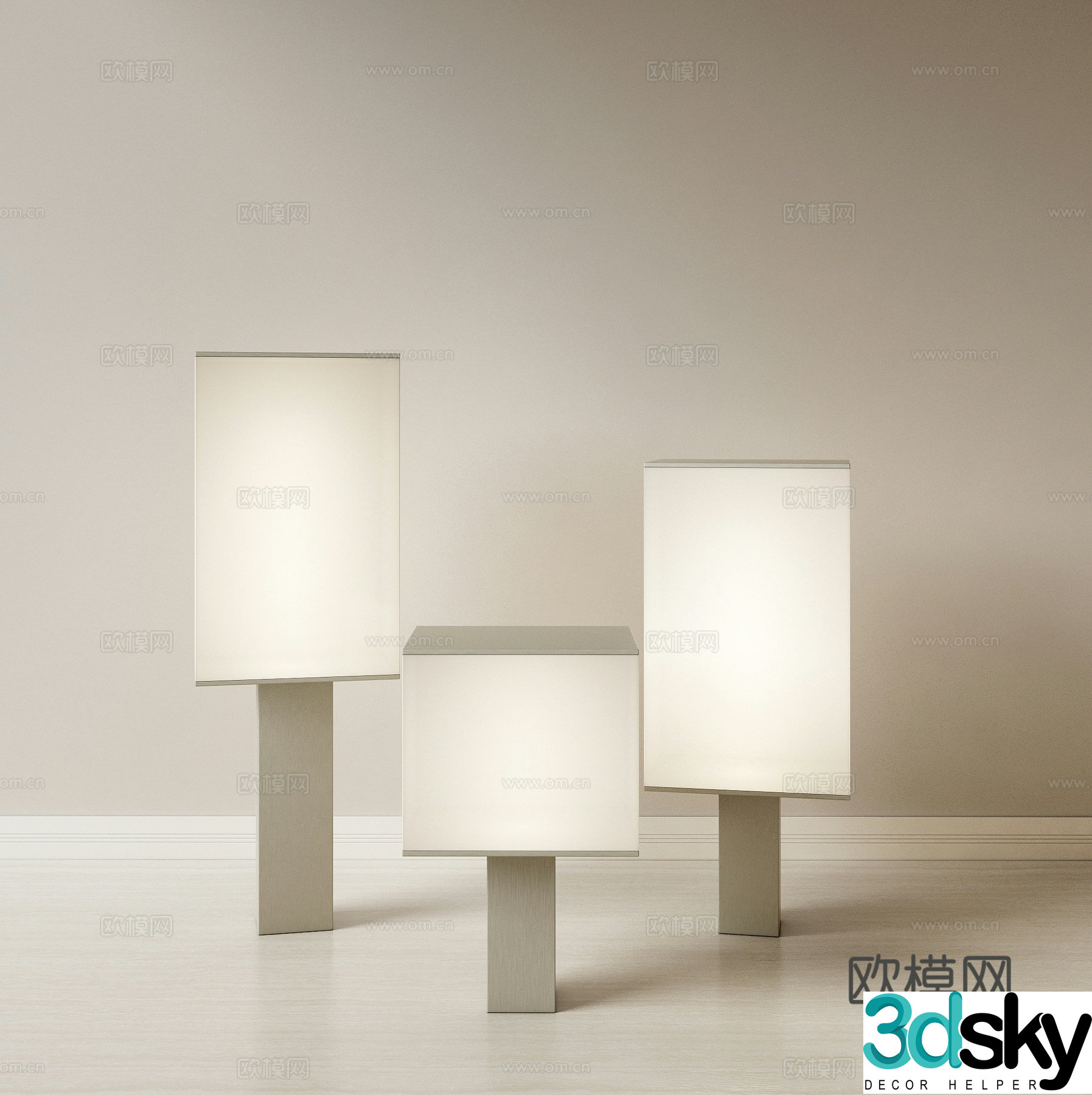 Modern outdoor lamp Floor lamp Floor lamp Simple outdoor lamp Outdoor lamp Outdoor lamp 3d model