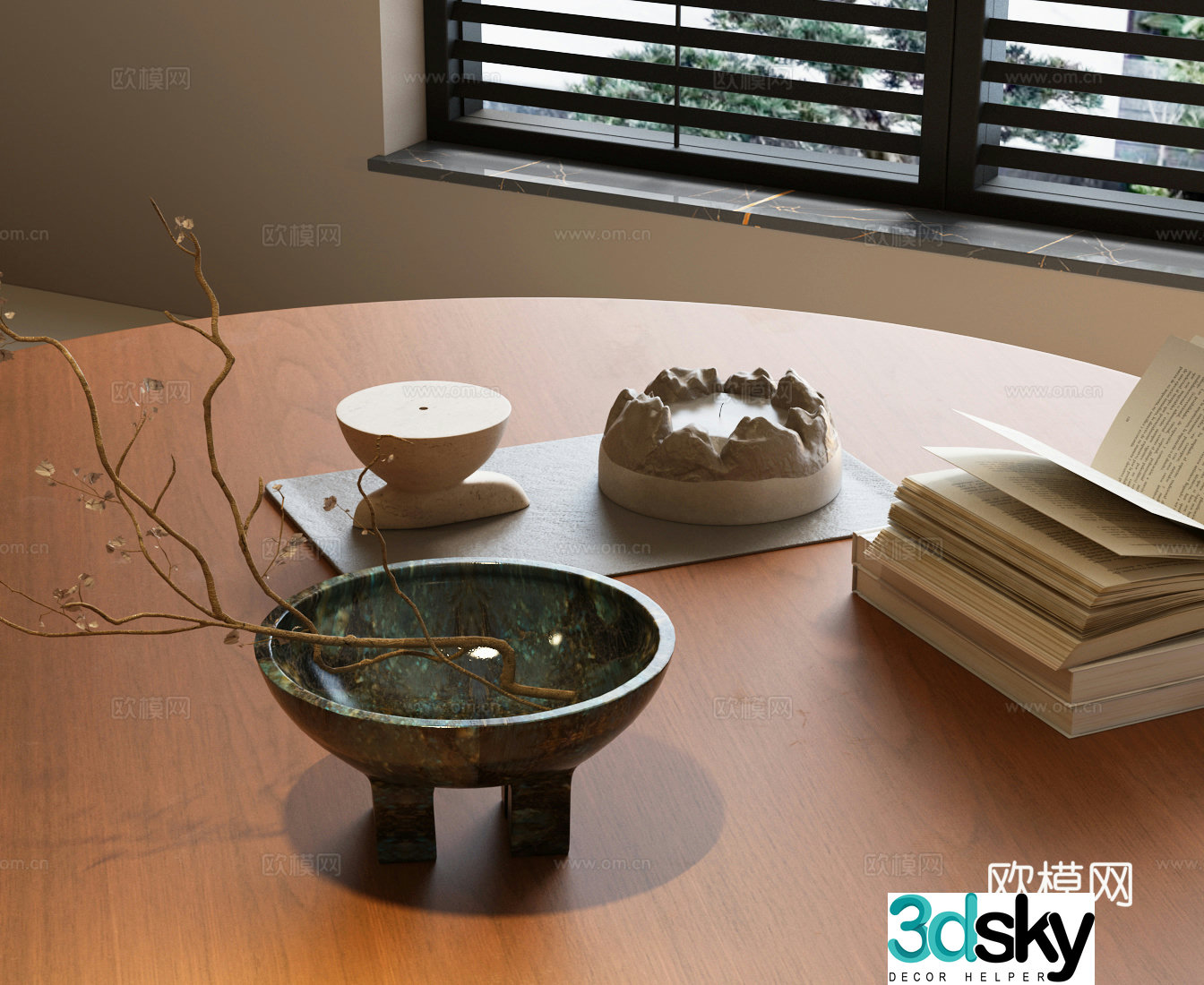 Modern ornaments Dining table ornaments Italian ornaments Modern minimalist ornaments 3D model