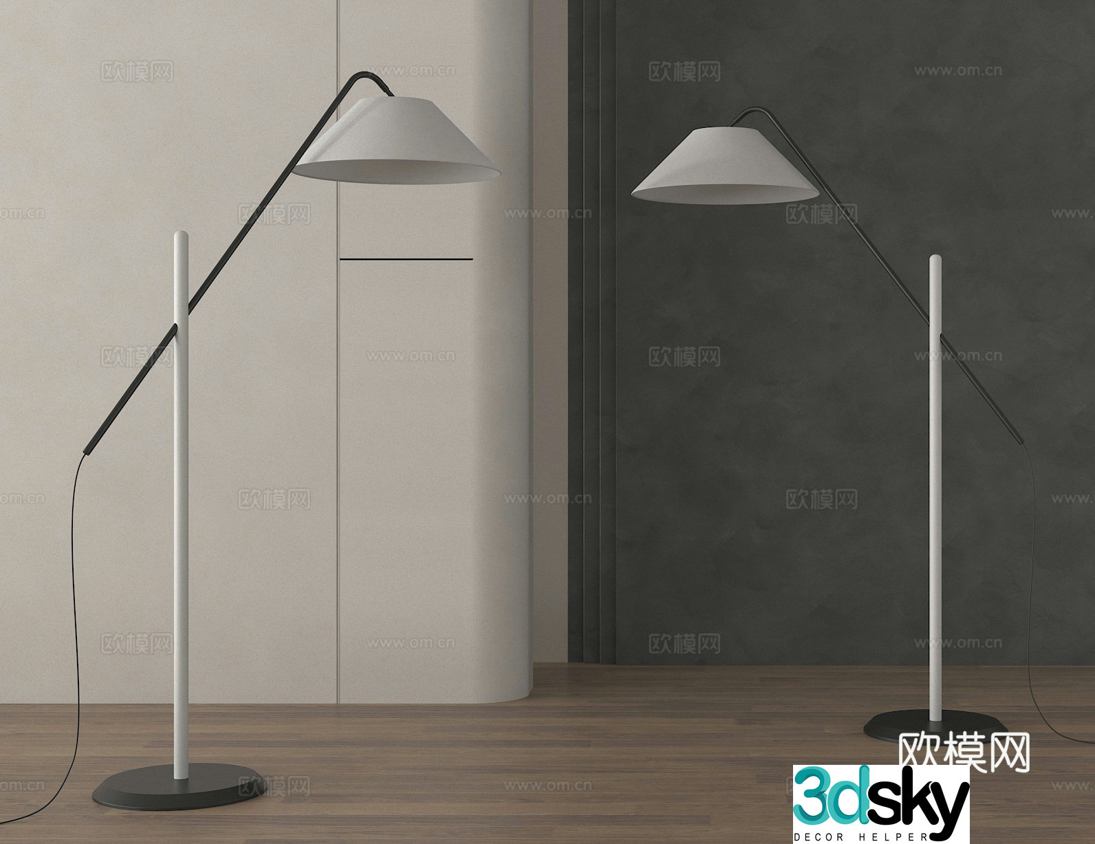 Table lamp Floor lamp Lighting Table lamp 3D model