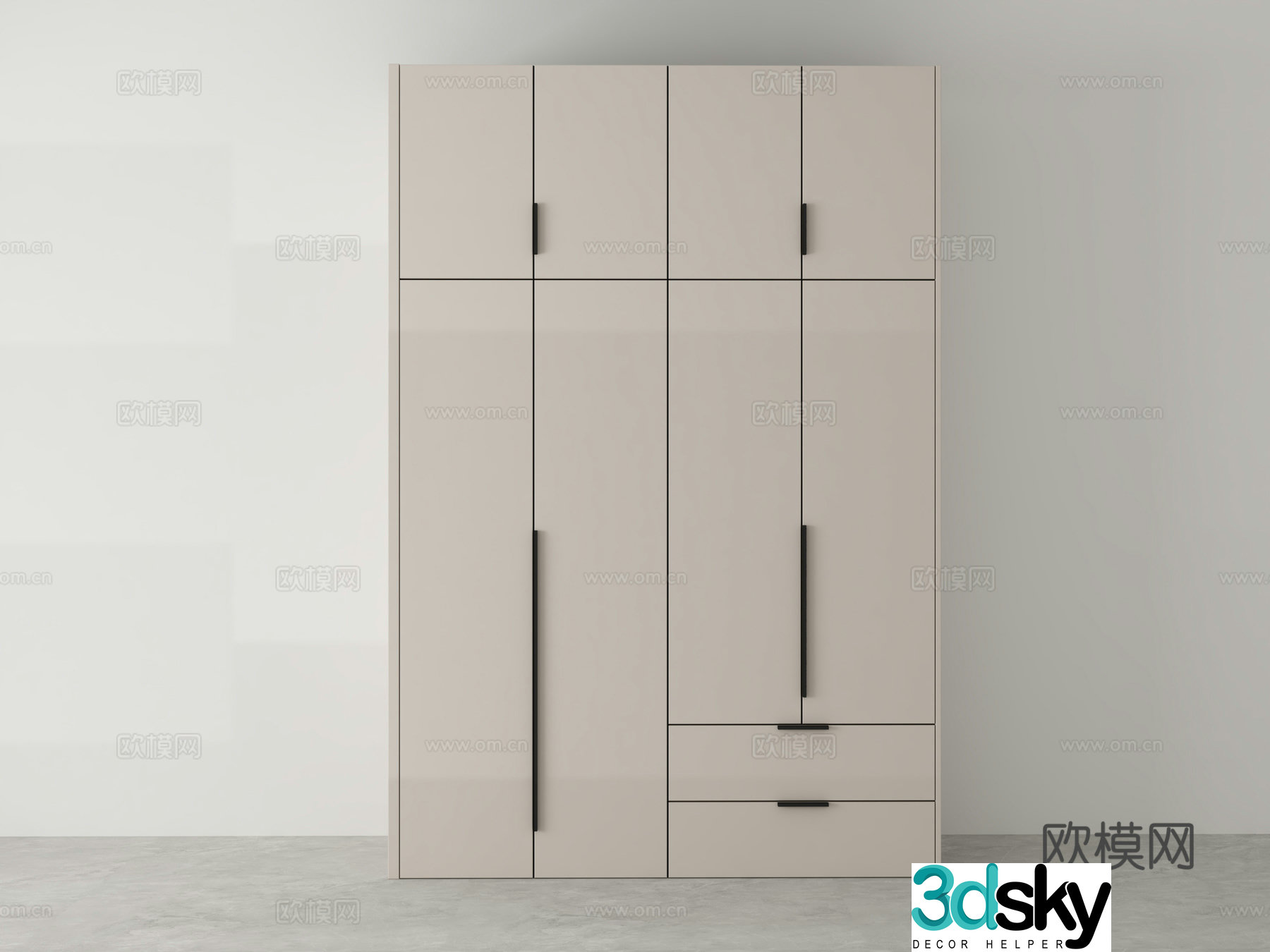 Wardrobe 3d model