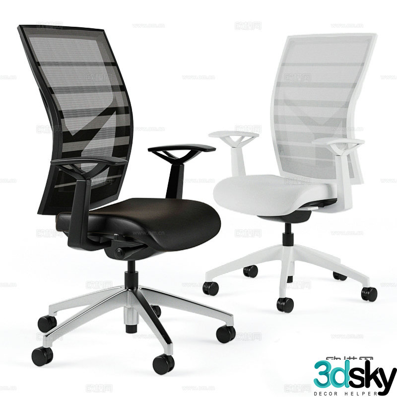 Office chair Computer chair 3d model