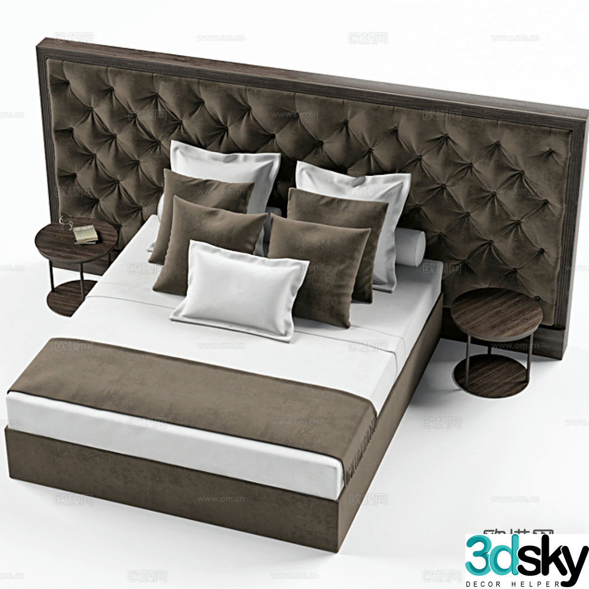 Bed Porada Enya3d Model