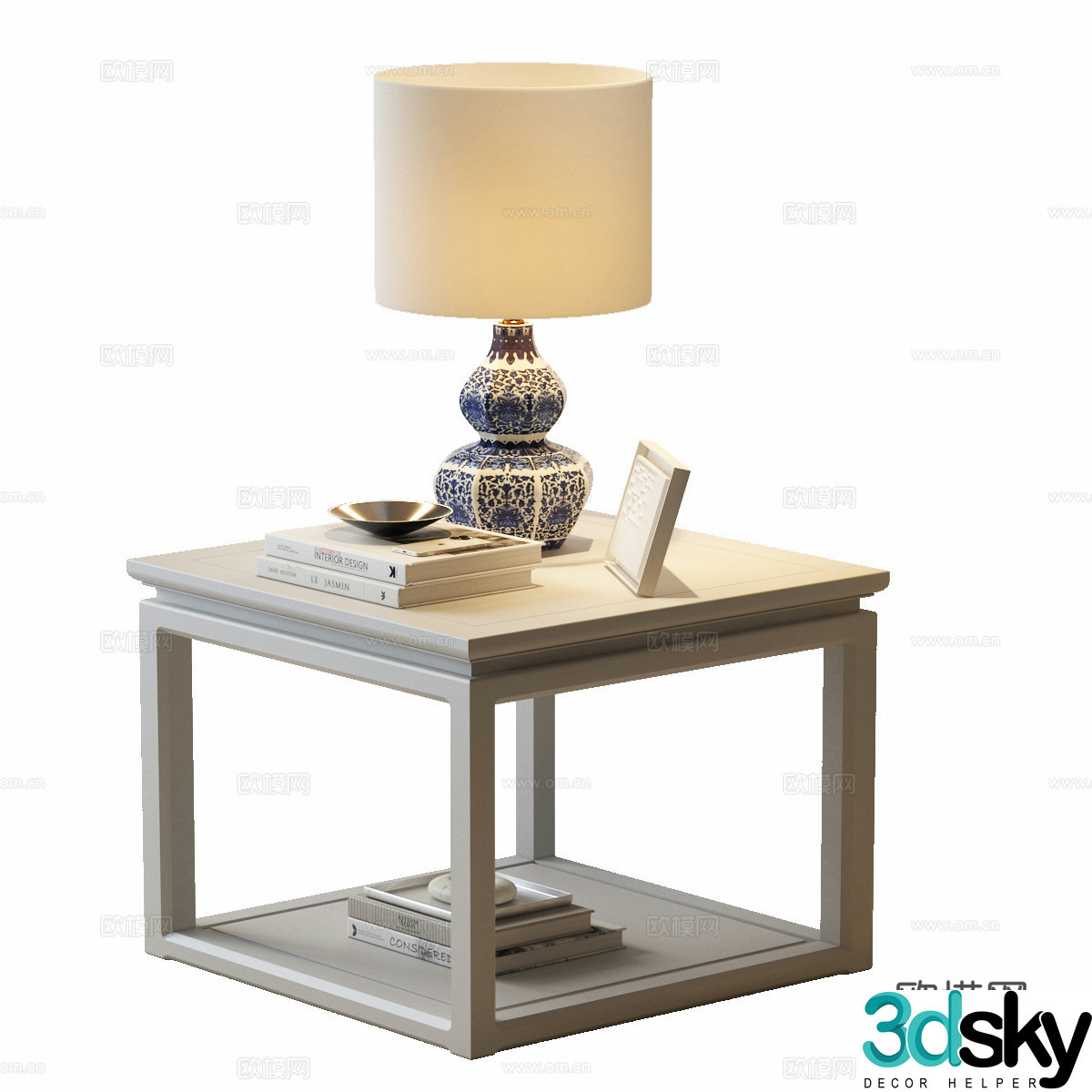 New Chinese-style table lamp New Chinese-style coffee table lamp Chinese-style table lamp Song-style coffee table lamp 3D model