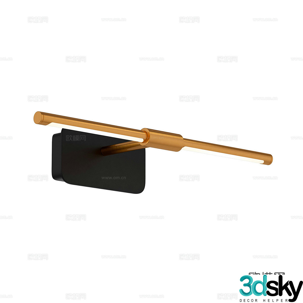 Modern simple and luxurious wall lamp wall lamp simple wall lamp decorative wall lamp living room wall lamp lamp 3d model