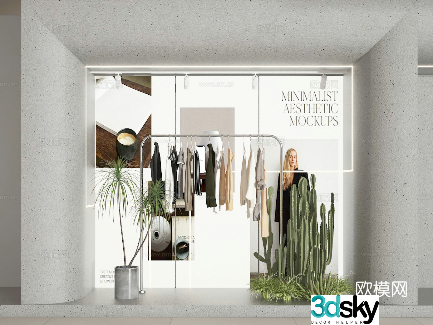 3d model of window