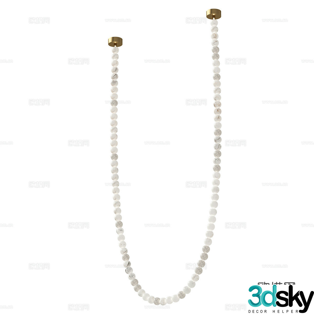 Modern simple chandeliers chandeliers simple chandeliers restaurant chandeliers spherical chandeliers lamps 3D model