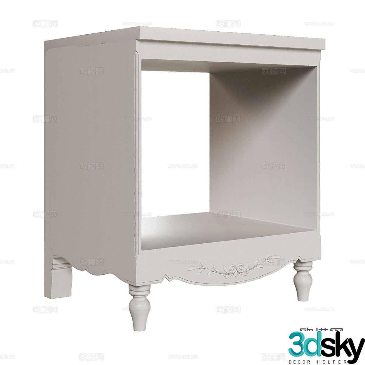 Bedside table 3d model