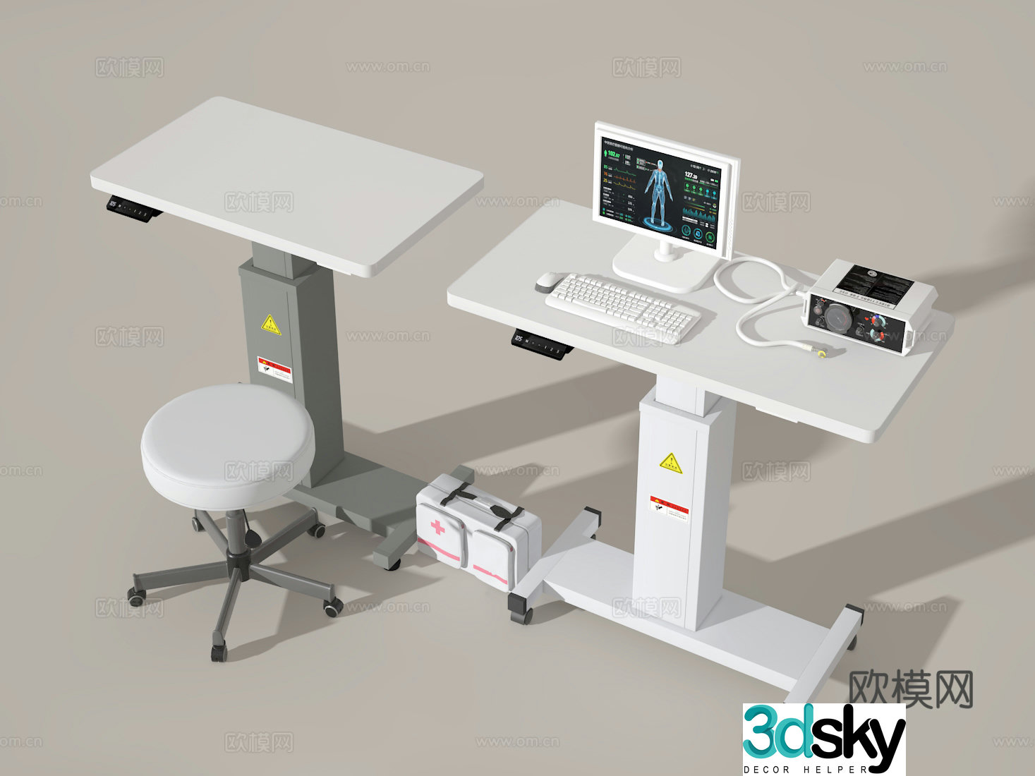 Optometre 3d model