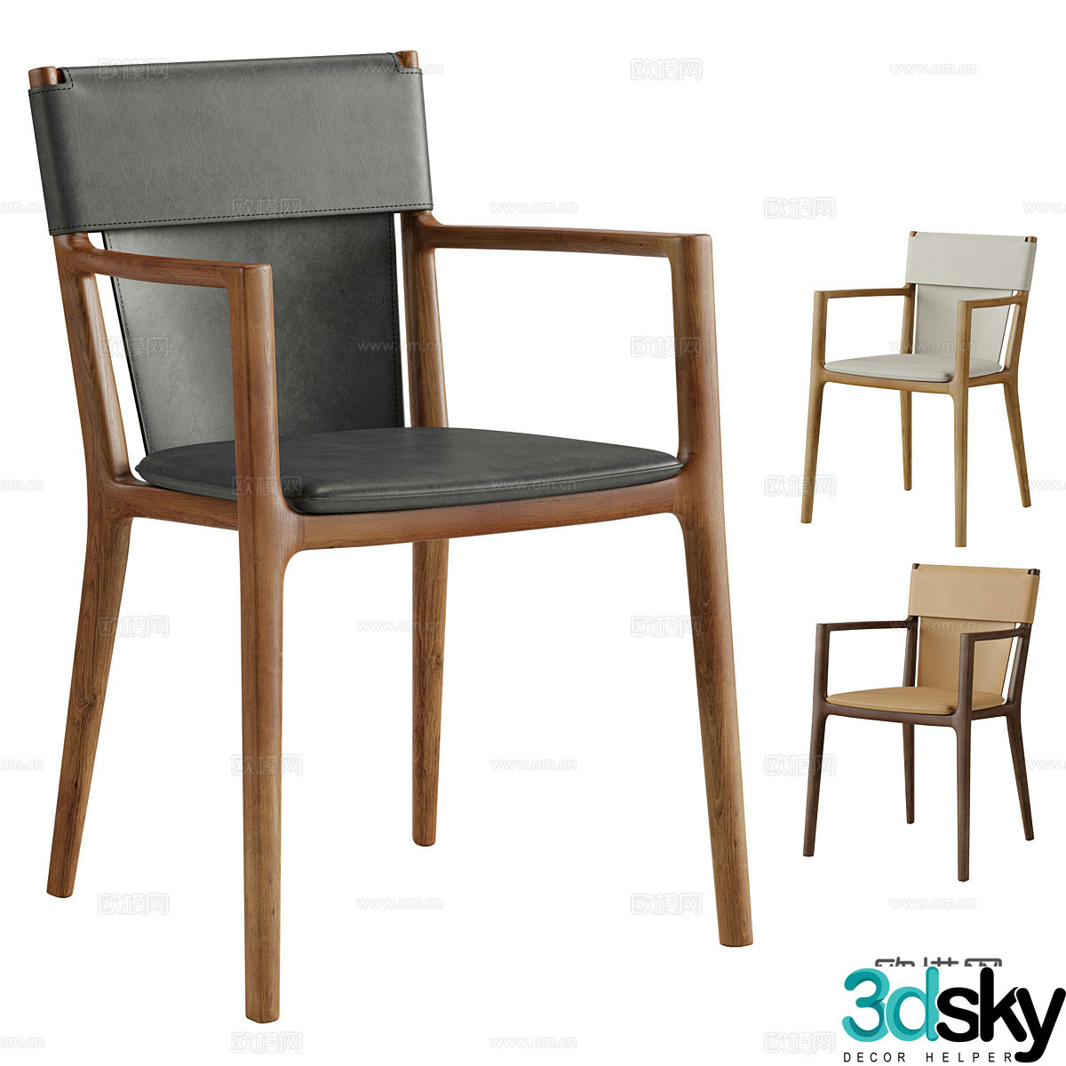Noble Chair Deephouse3d Model