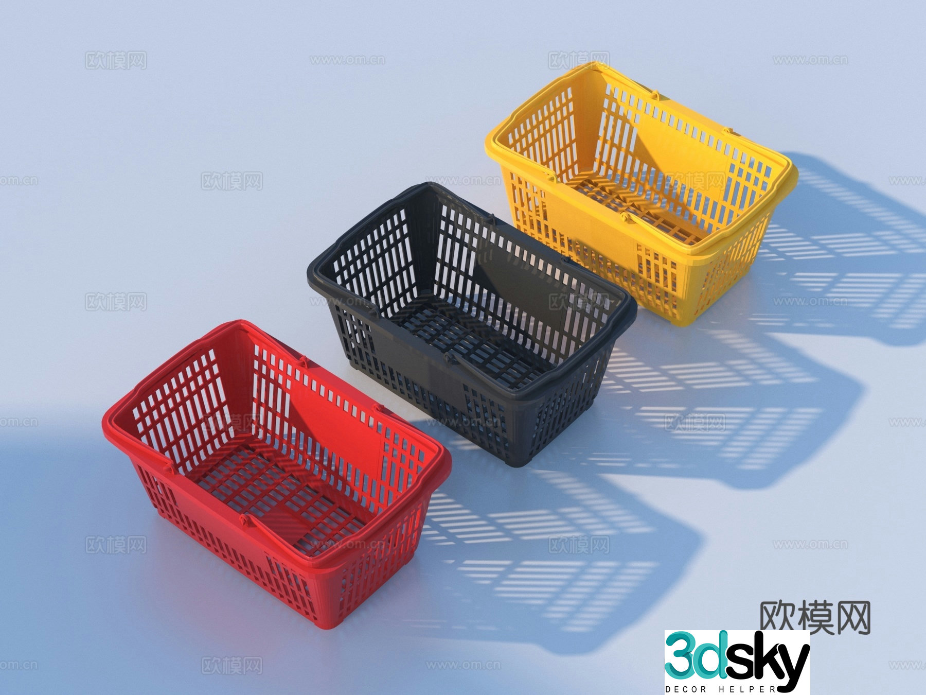 Storage basket Storage box Storage basket 3D model