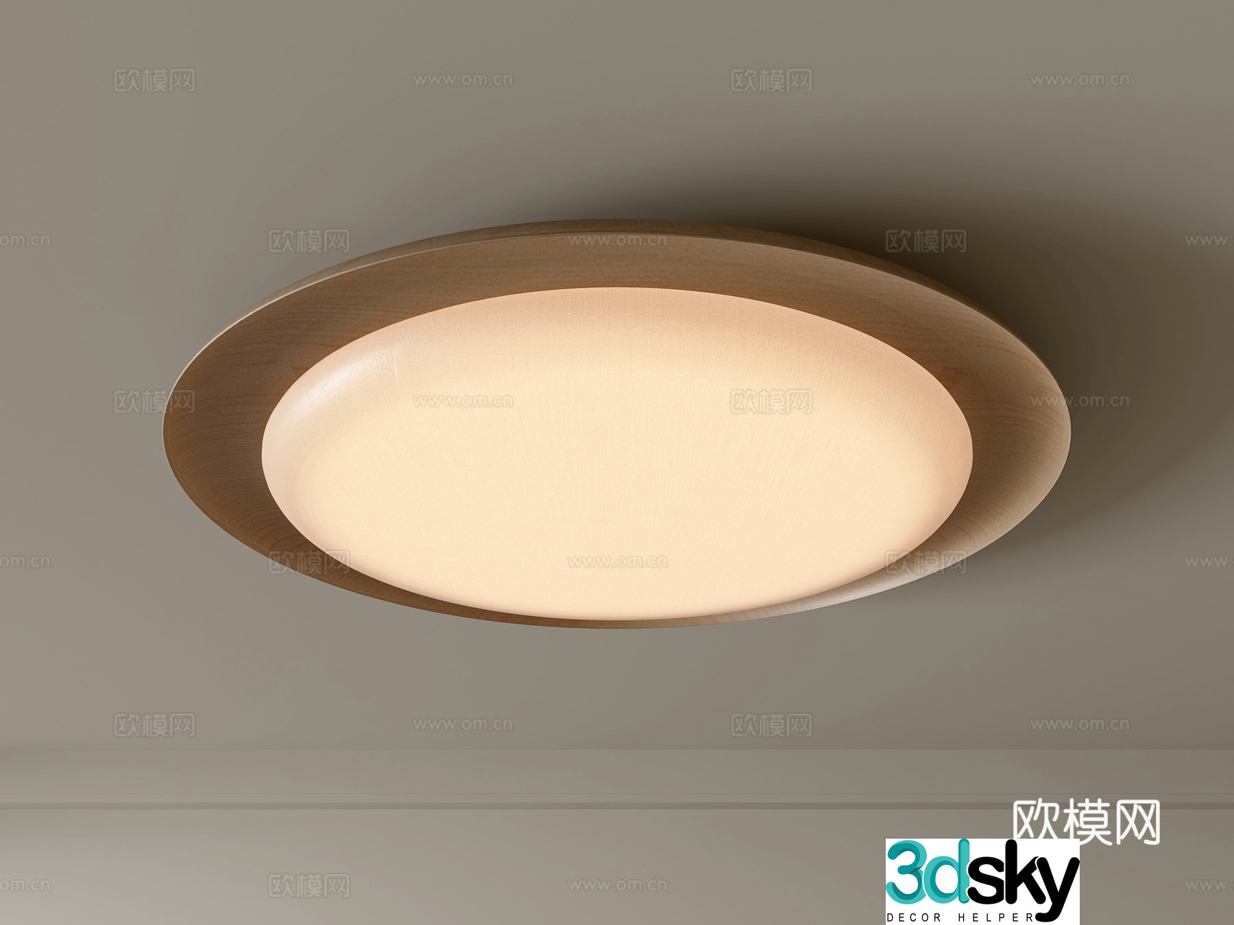 Modern ceiling lamp Geometric ceiling lamp Bedroom lamp Artistic shaped lamp Fashion living room lamp 3D model