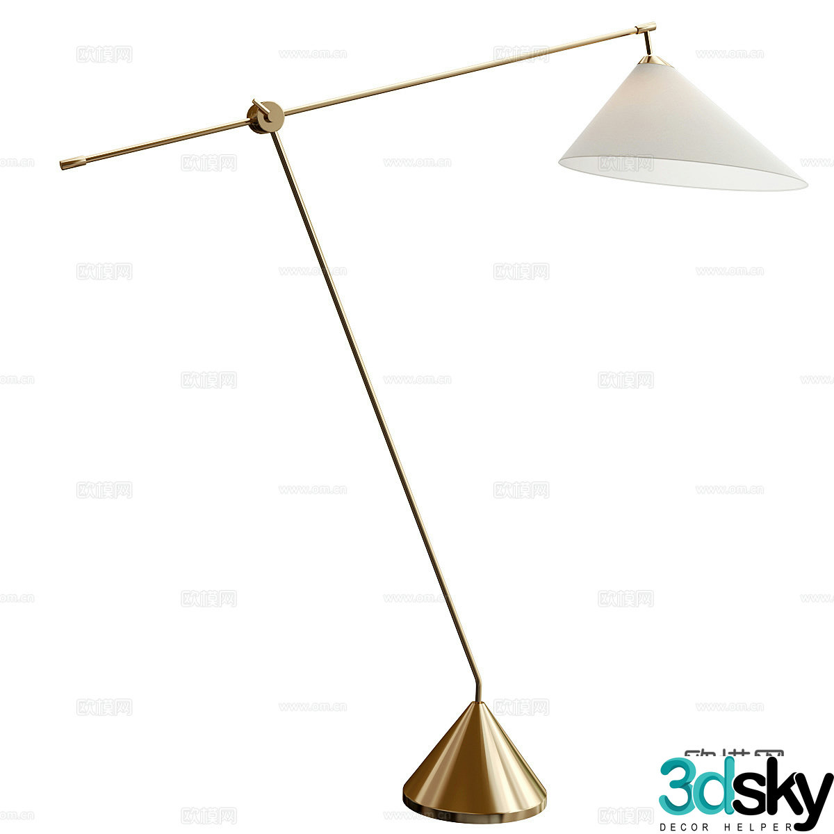 Floor lamp 3d model