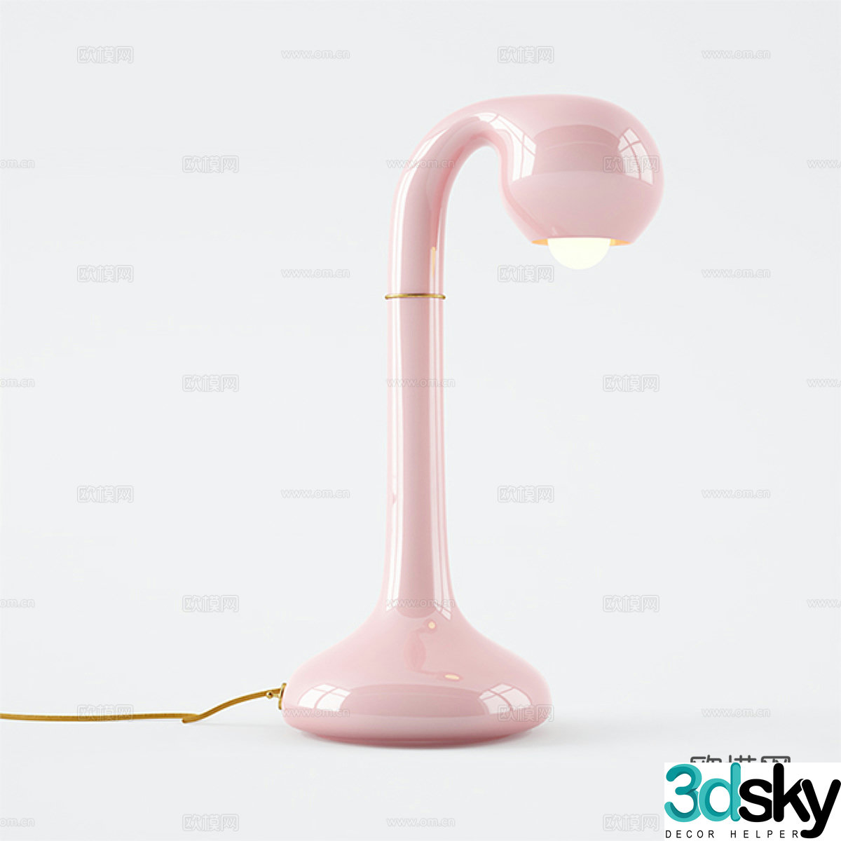 Entler table lamp 3d model