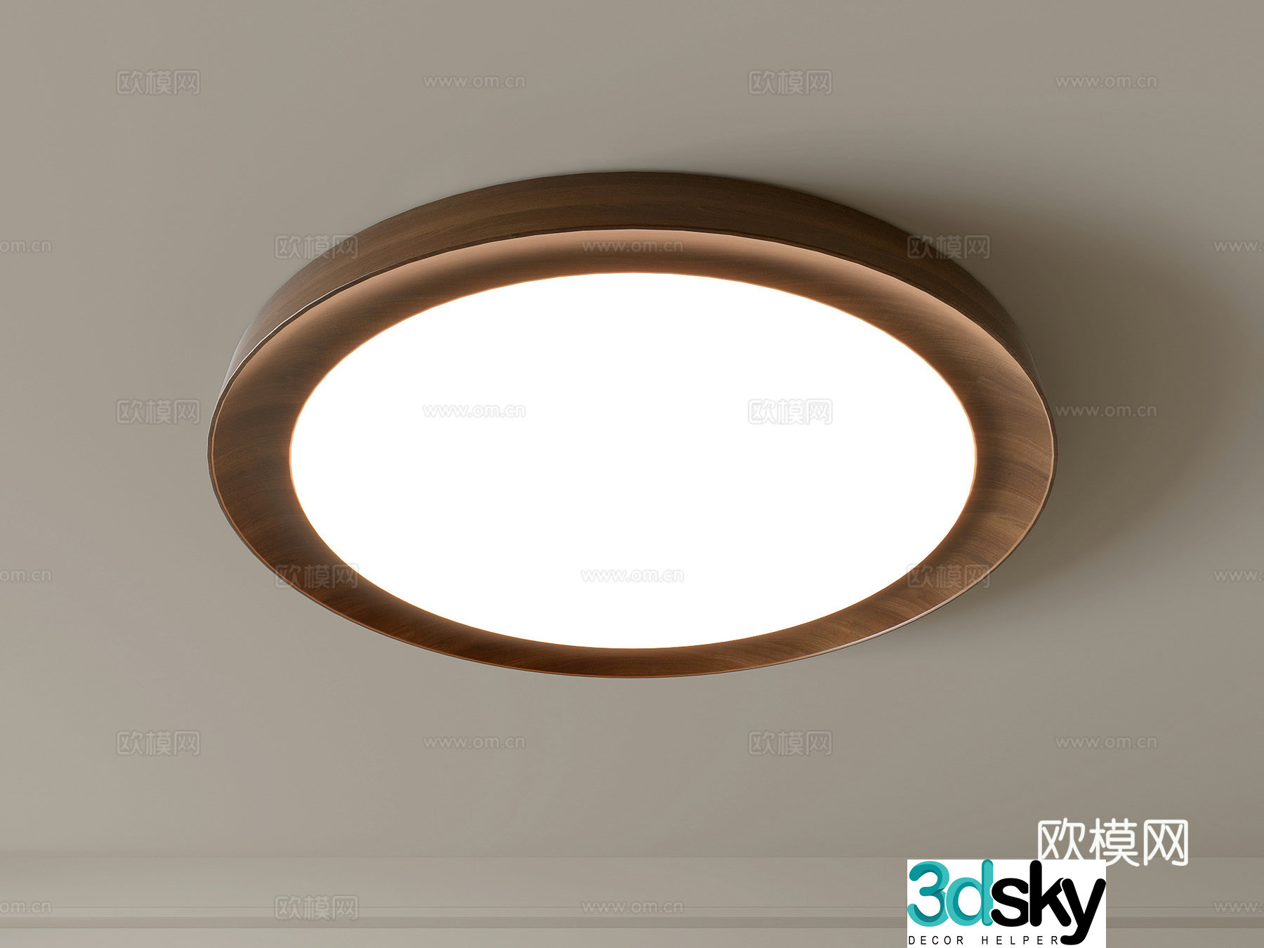Modern ceiling lamp Geometric ceiling lamp Bedroom lamp Artistic shaped lamp Fashion living room lamp 3D model