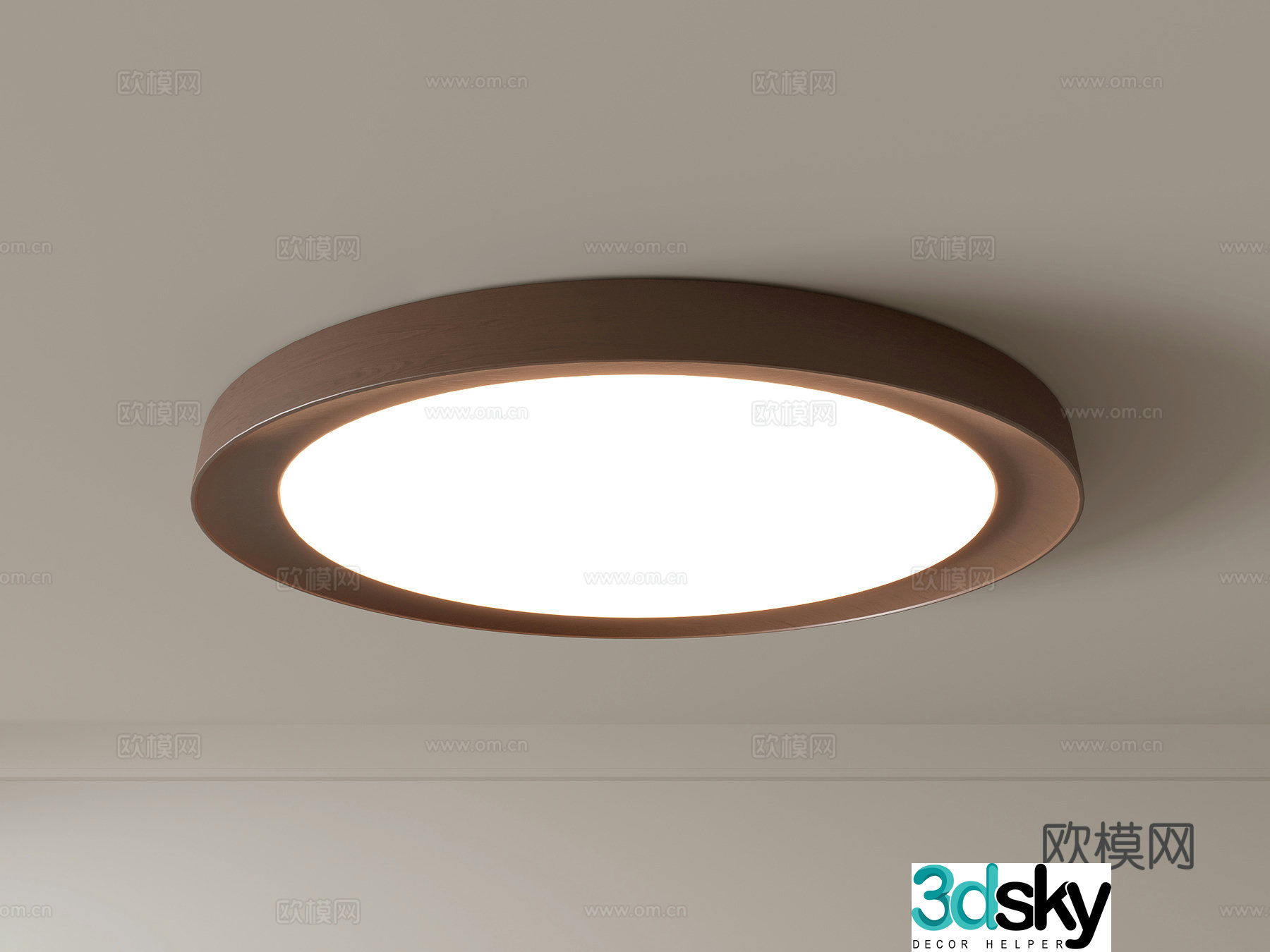 Modern ceiling lamp Geometric ceiling lamp Bedroom lamp Artistic shaped lamp Fashion living room lamp 3D model