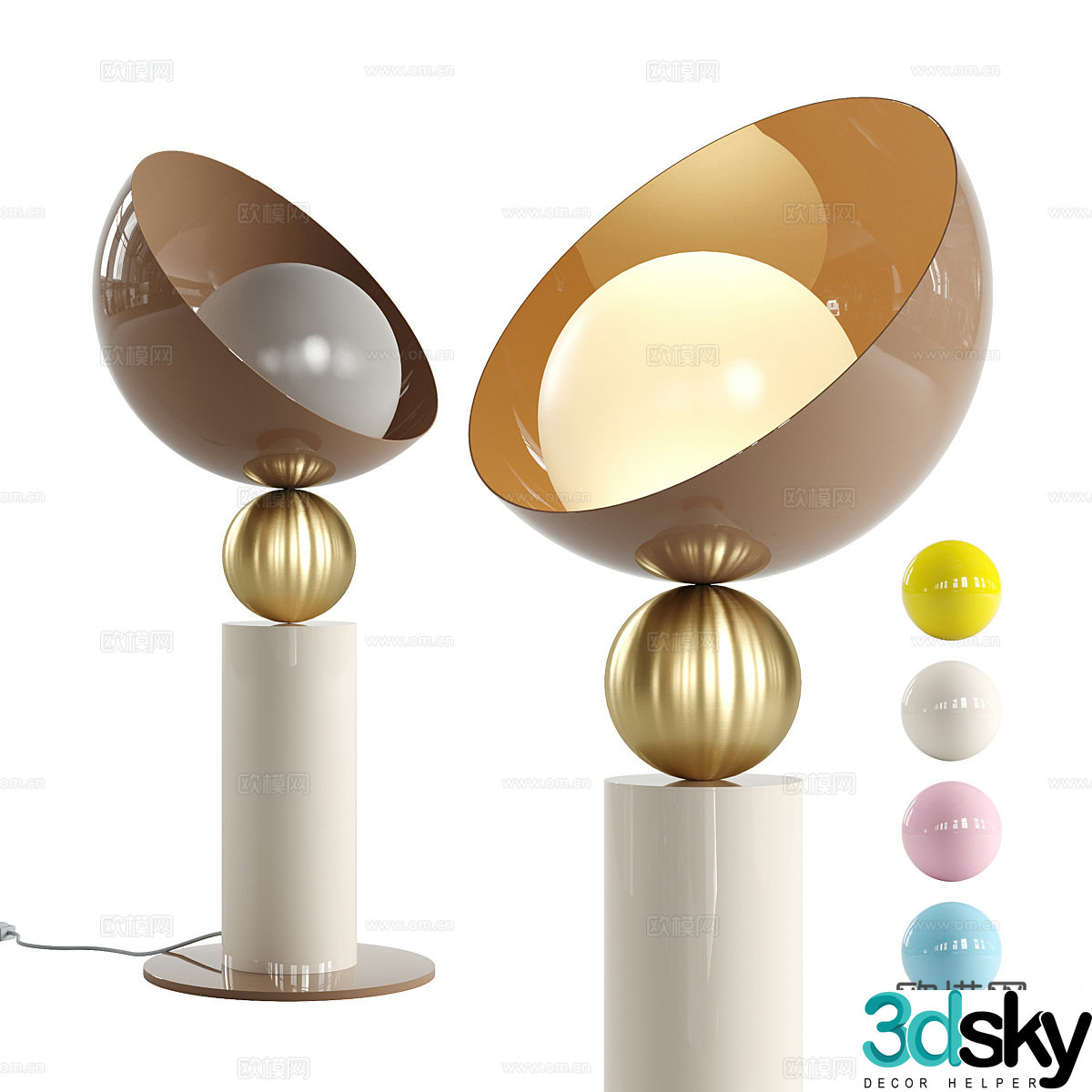 Floor lamp 3d model