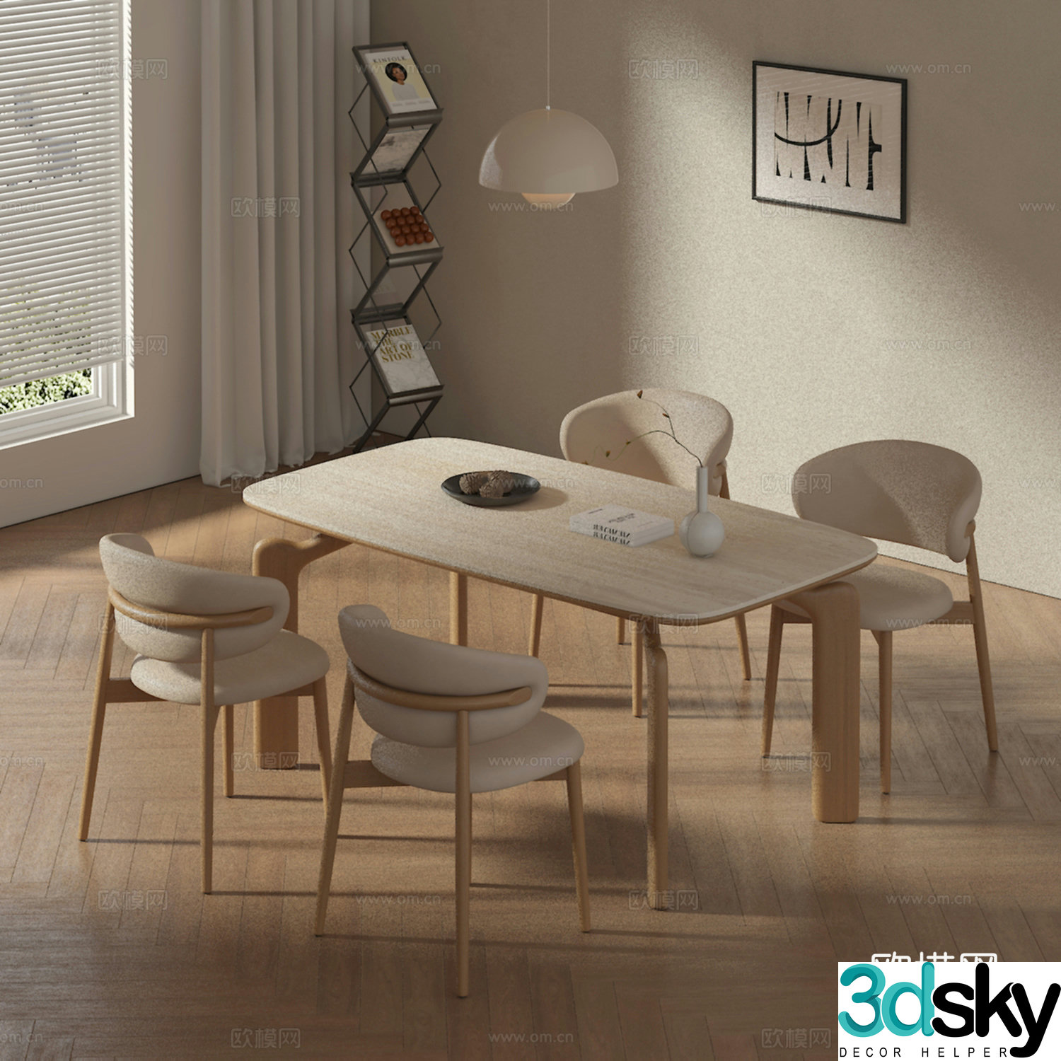 Restaurant 3d model