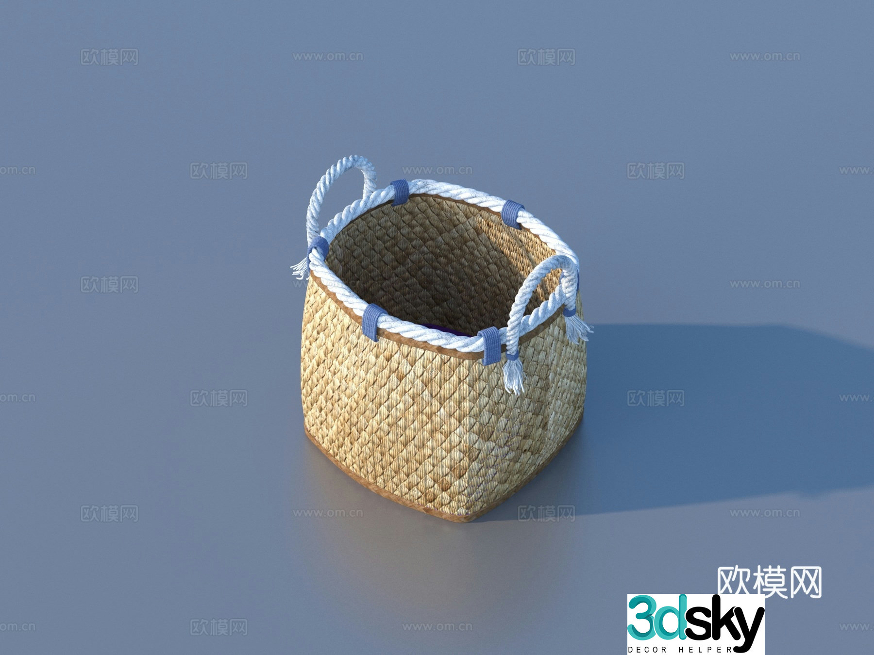 Storage basket Storage box Storage basket 3D model