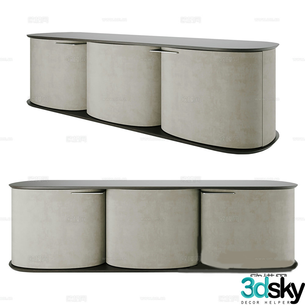 Cabinet TV Cabinet Low Cabinet Finished Cabinet 3D Model