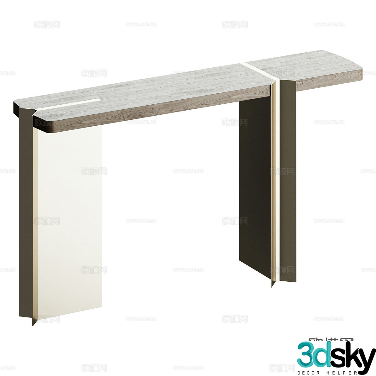 Modern light luxury minimalist scene platform 3D model