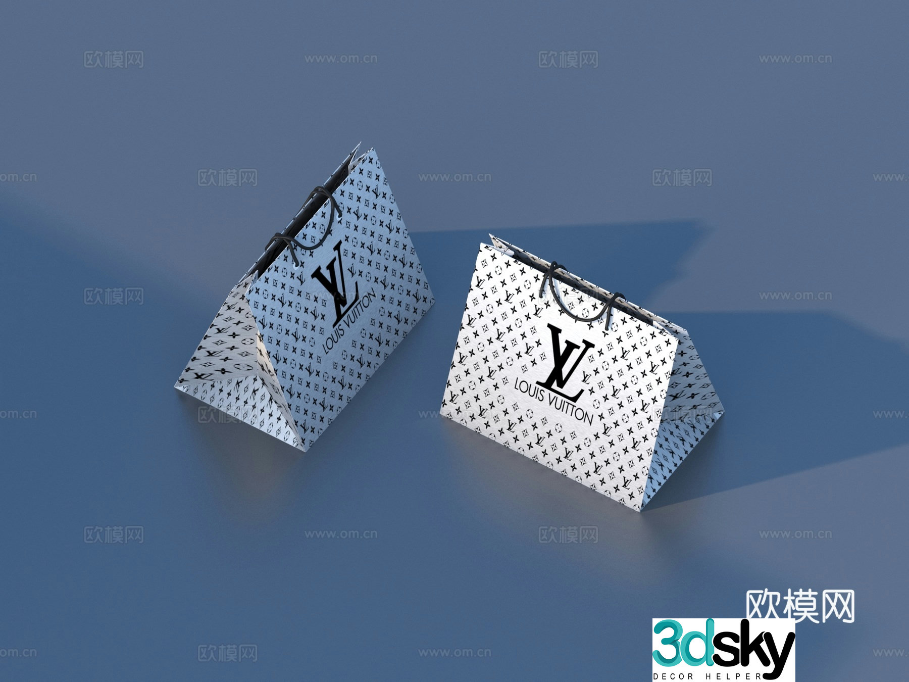 Carton Gift Box Packaging Box Box 3D Model
