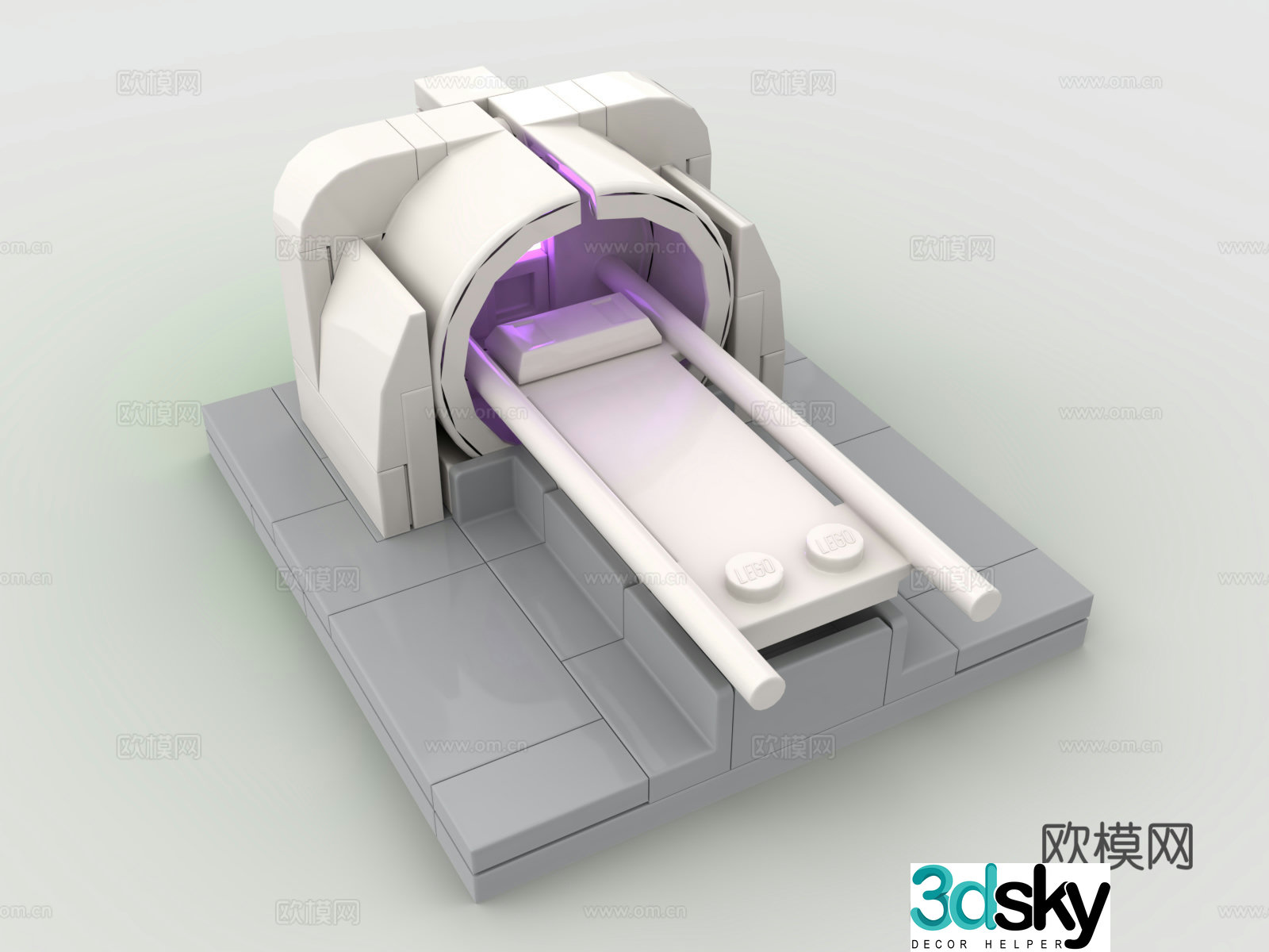 LEGO LEGO Toys Building Blocks Medical Equipment CT3d Model