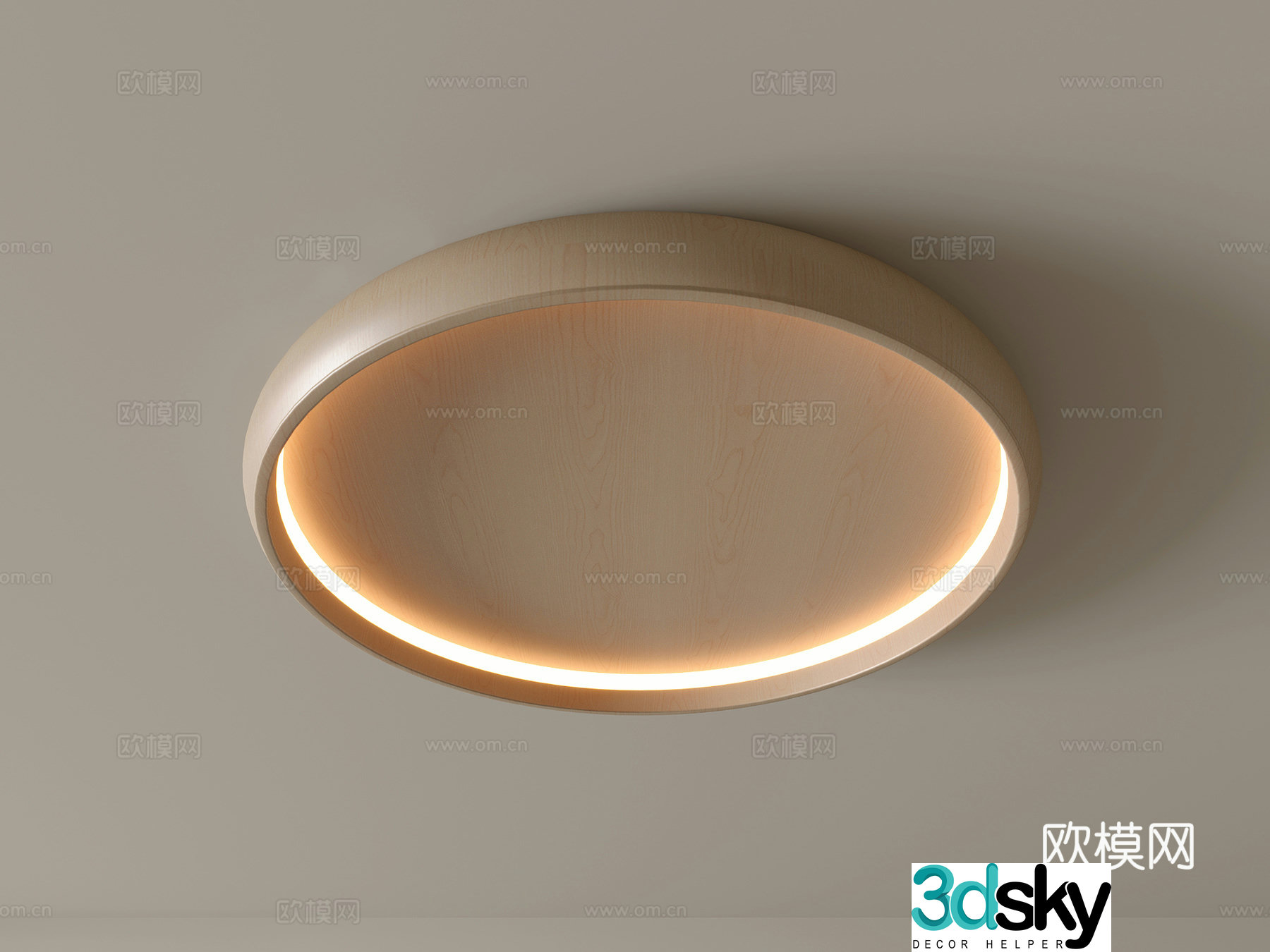 Modern ceiling lamp Geometric ceiling lamp Bedroom lamp Artistic shaped lamp Fashion living room lamp 3D model