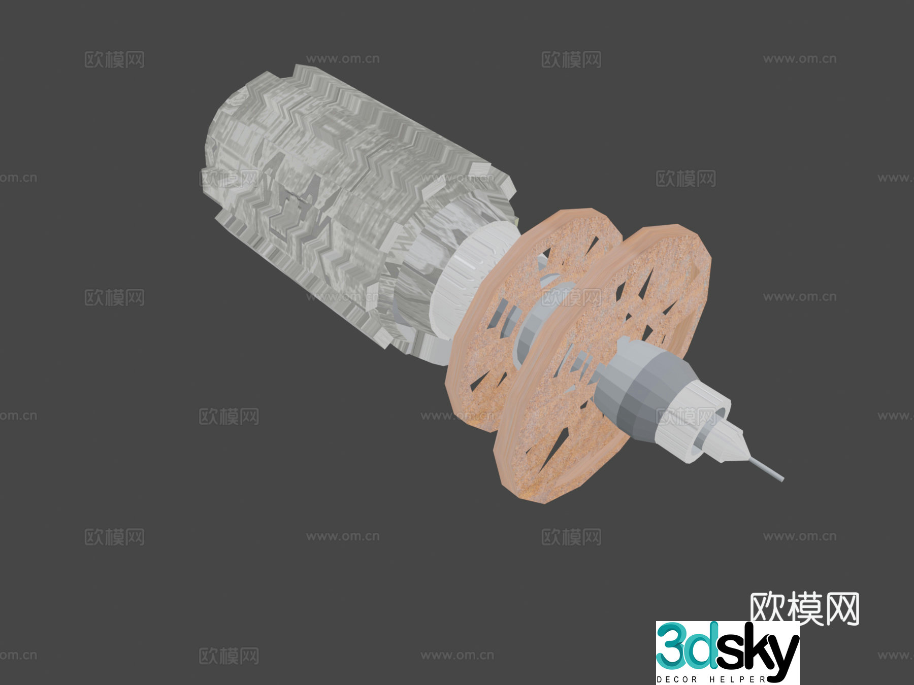 missile bomb 3d model