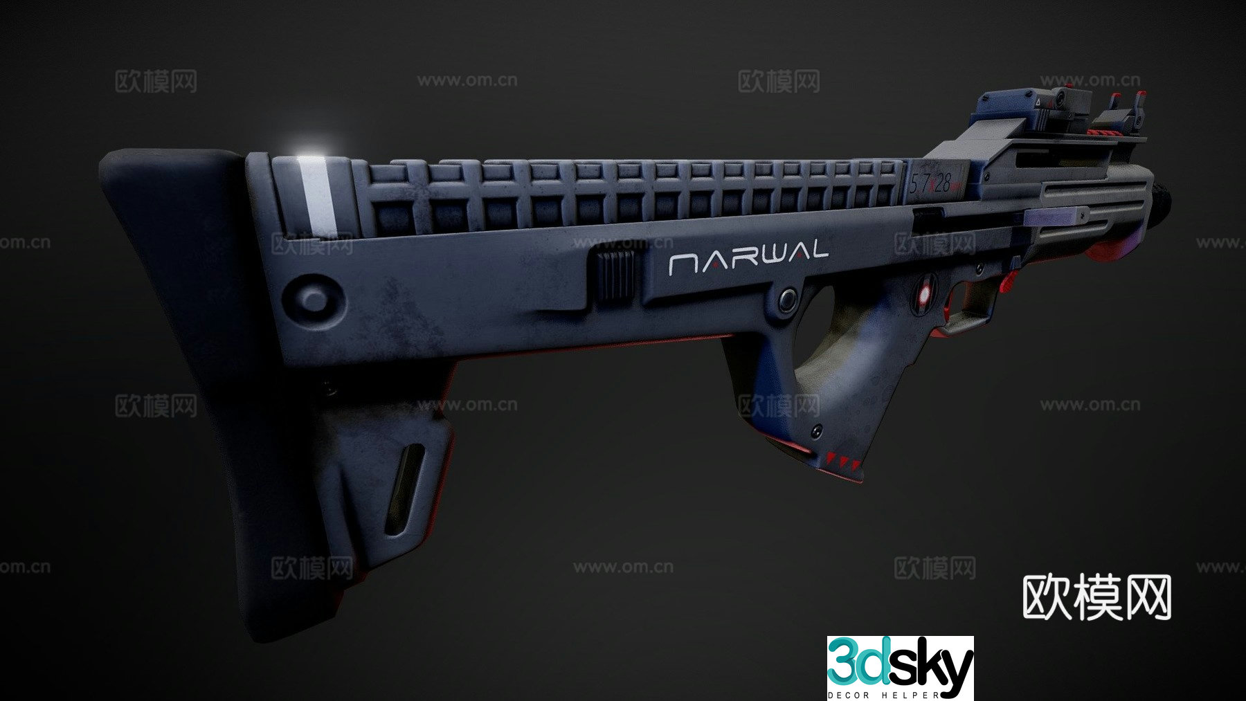 Narwhal Mk.2 3d model