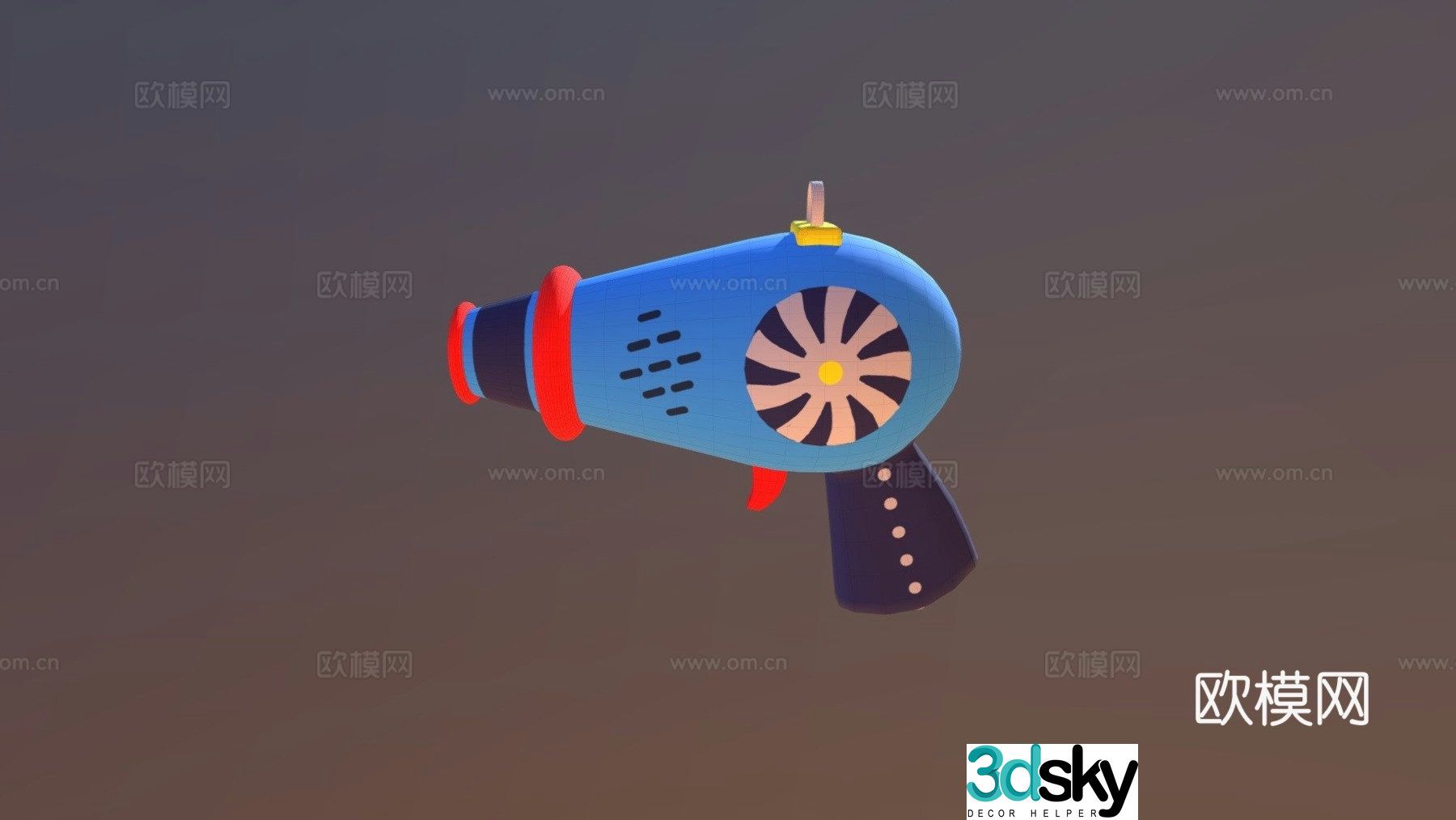 gun 3d model
