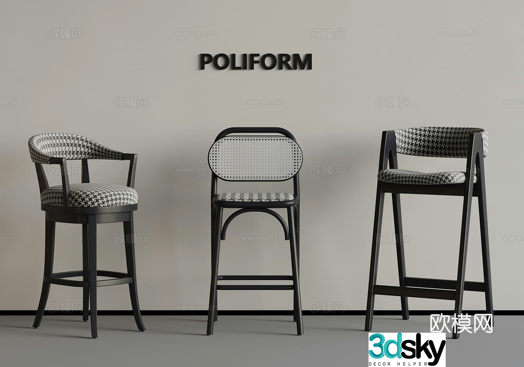 Leisure Chair French Leisure Chair 3D Model