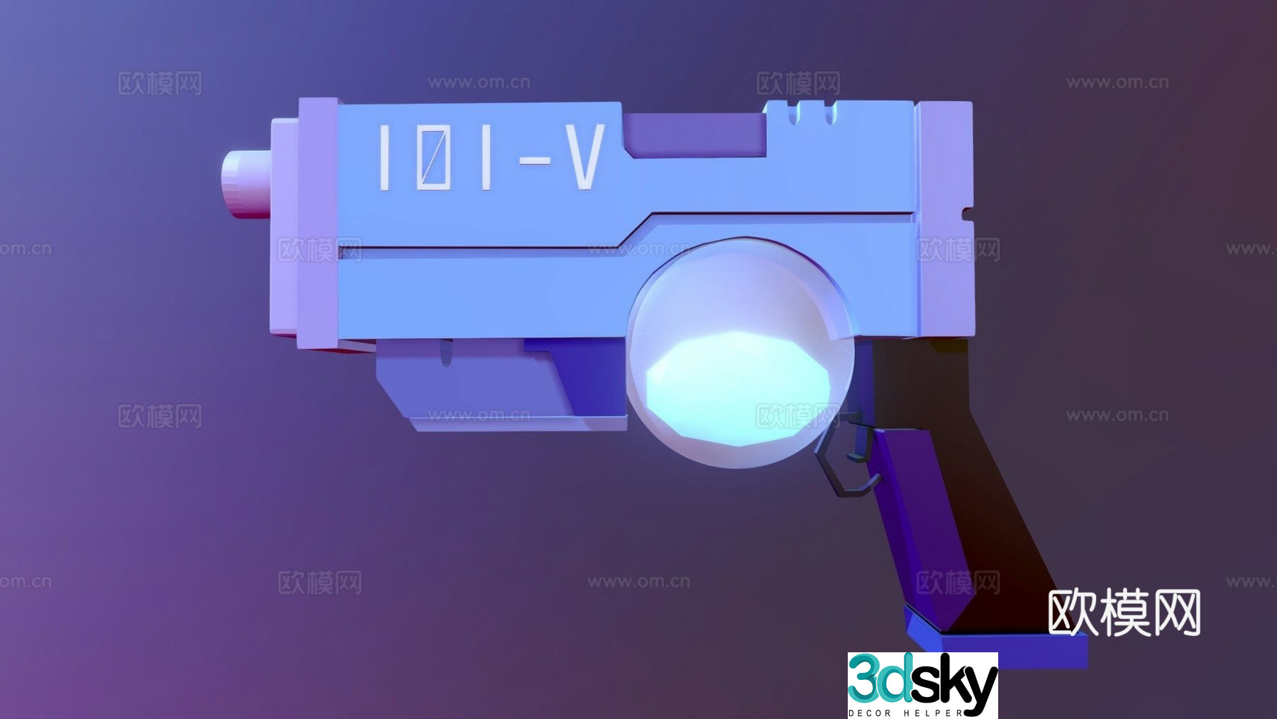 Gun of life 3d model